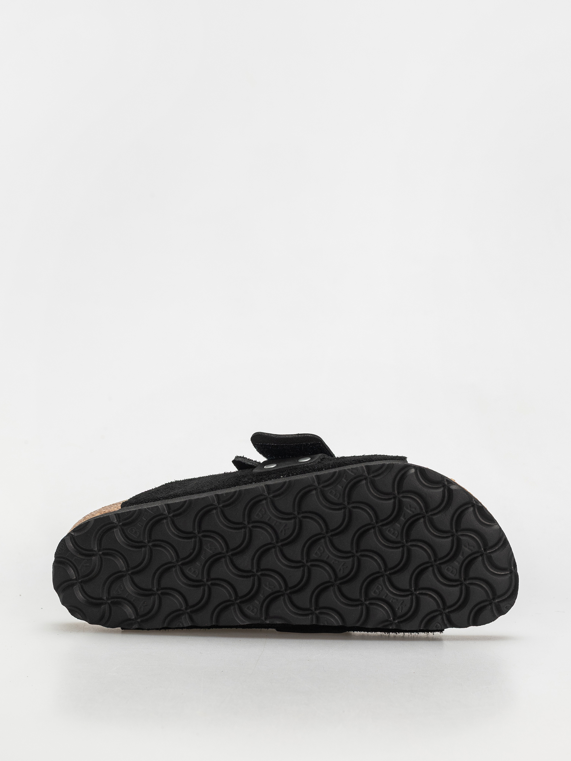 Šľapky Birkenstock Kyoto Nubuck Suede Leather Narrow Wmn (black)