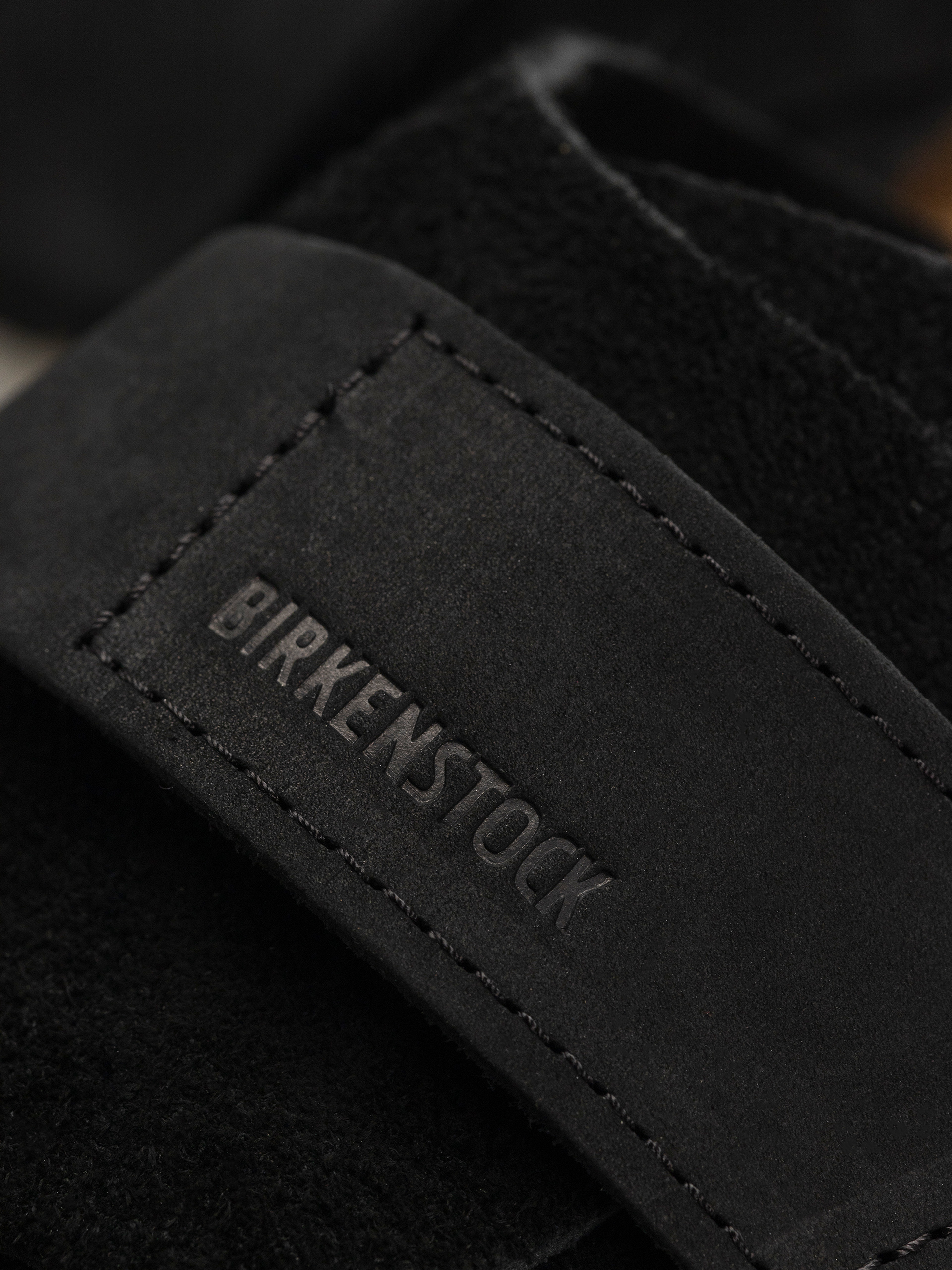 Šľapky Birkenstock Kyoto Nubuck Suede Leather Narrow Wmn (black)