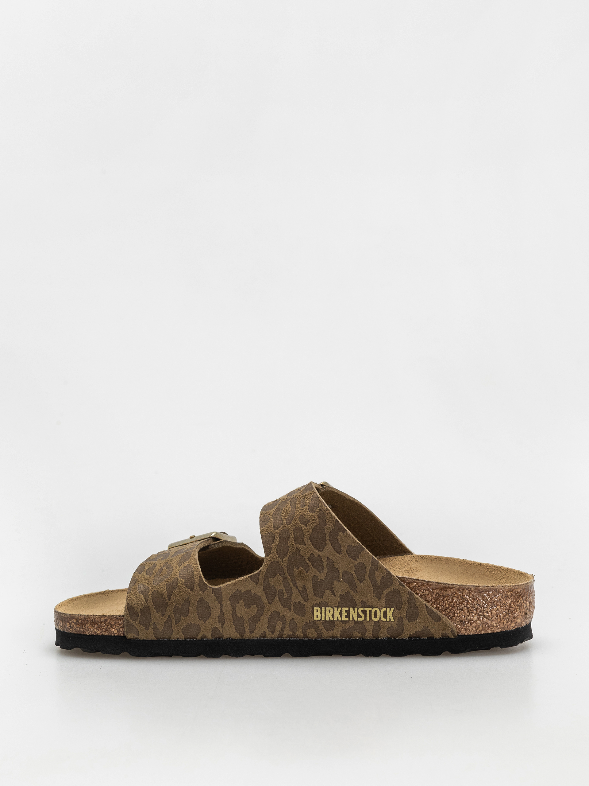 Šľapky Birkenstock Arizona Synthetics Narrow Wmn (leo khaki)