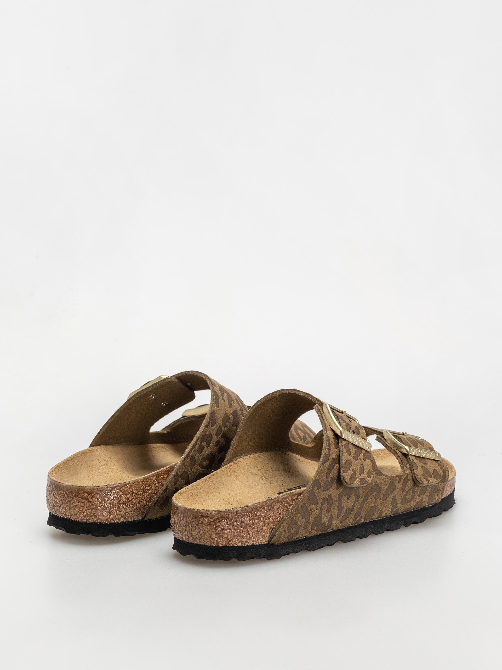 Šľapky Birkenstock Arizona Synthetics Narrow Wmn (leo khaki)