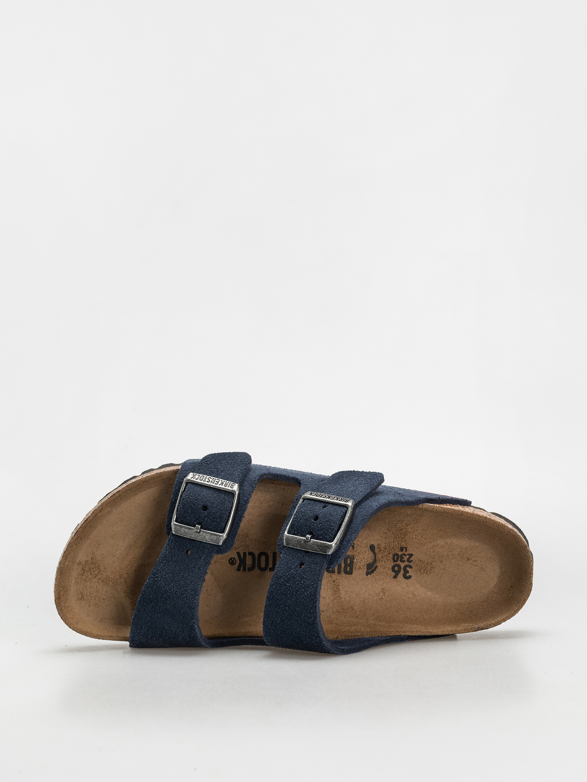 Šľapky Birkenstock Arizona Suede Leather Narrow Wmn (new navy)