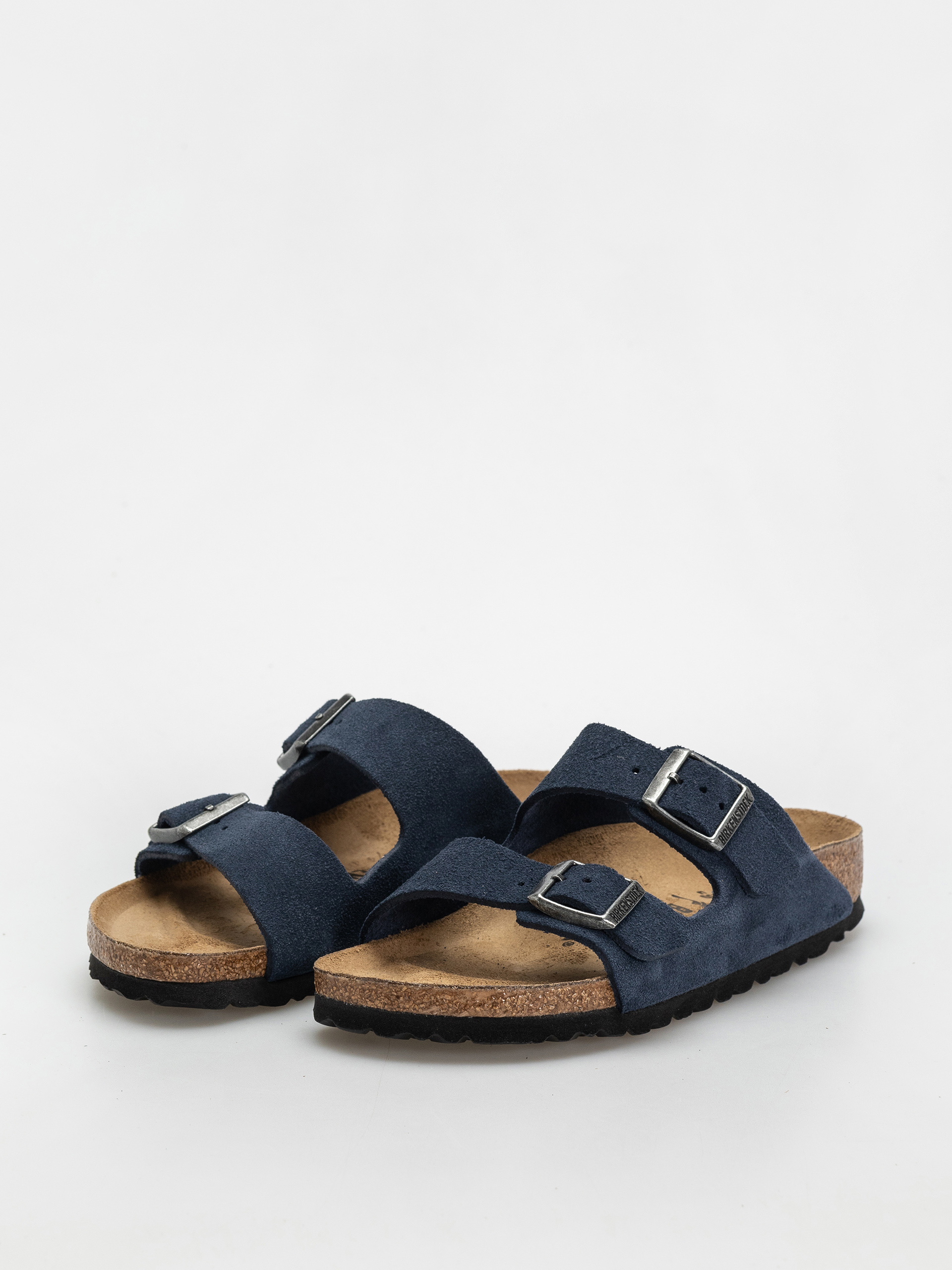Šľapky Birkenstock Arizona Suede Leather Narrow Wmn (new navy)