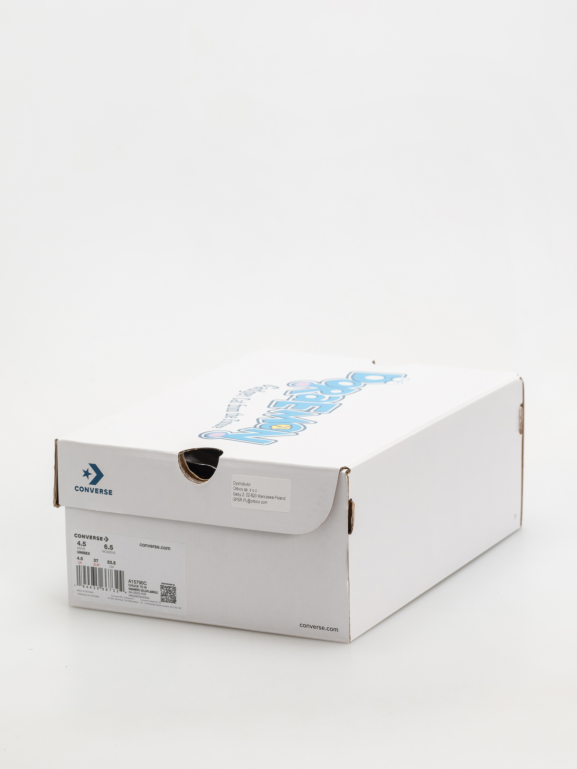 Tenisky Converse Doraemon Chuck 70 Hi (orange)