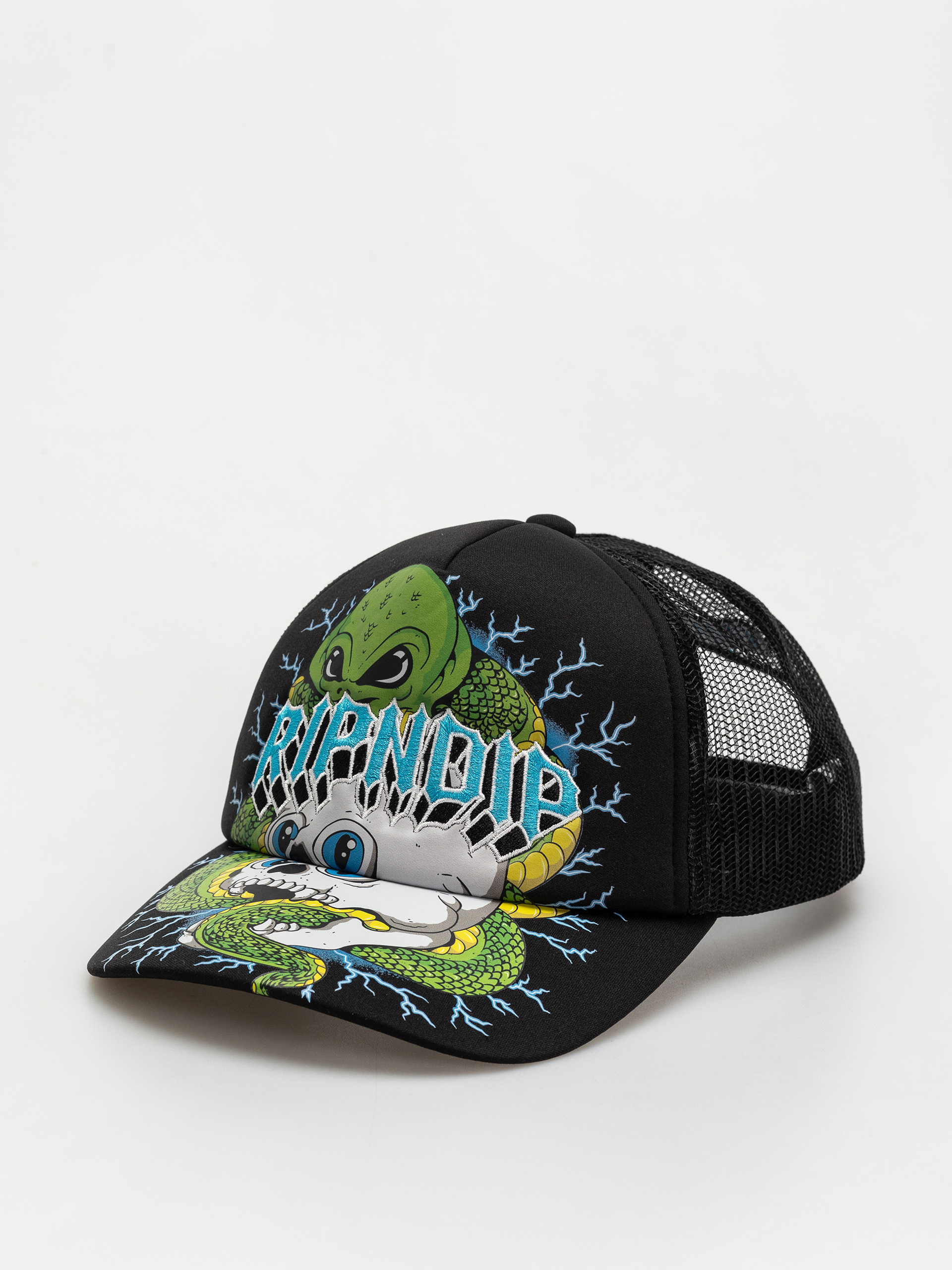 Šiltovka RipNDip Skull And Bones Trucker (black)