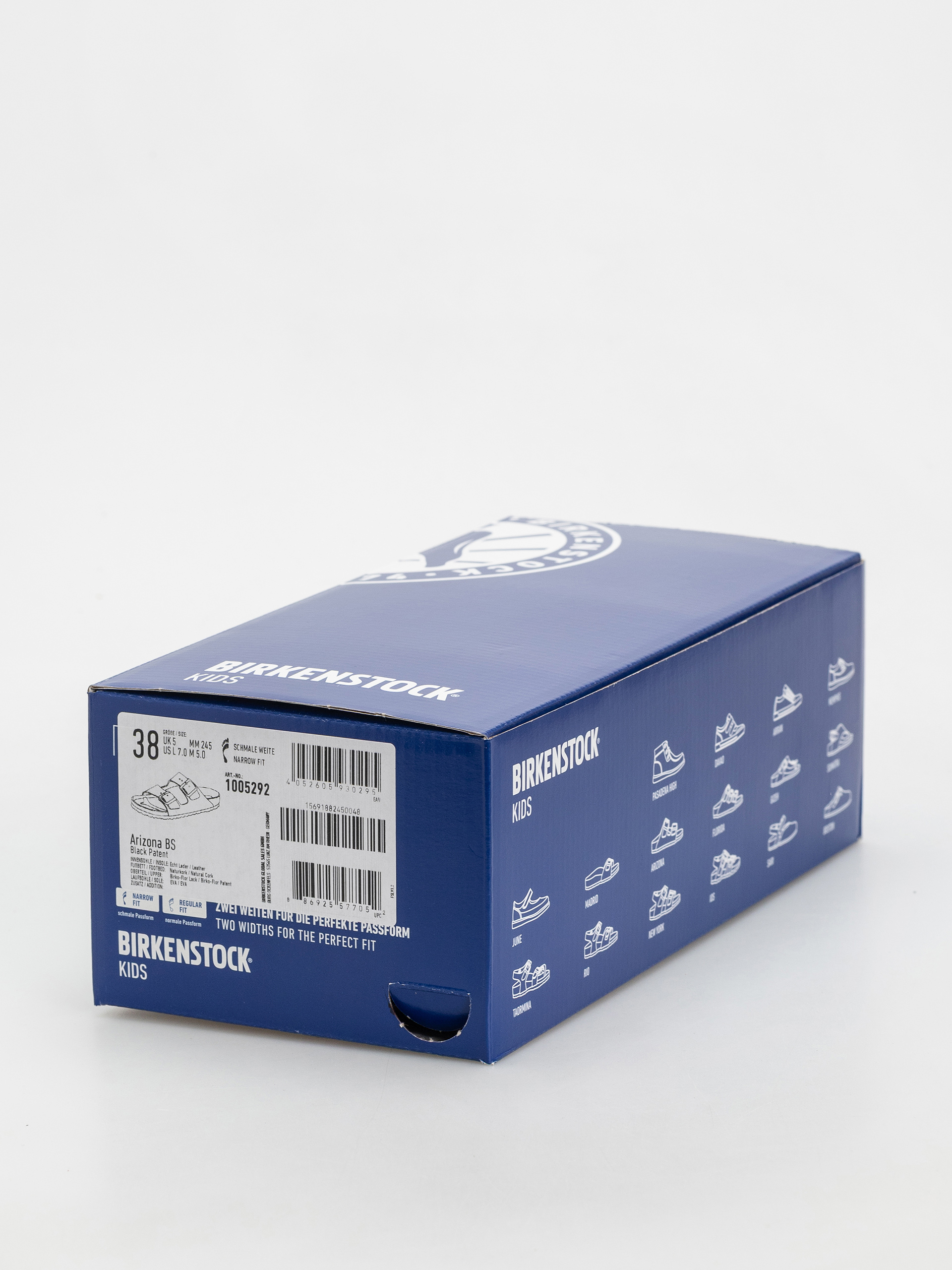 Šľapky Birkenstock Arizona Narrow Wmn (patent black)