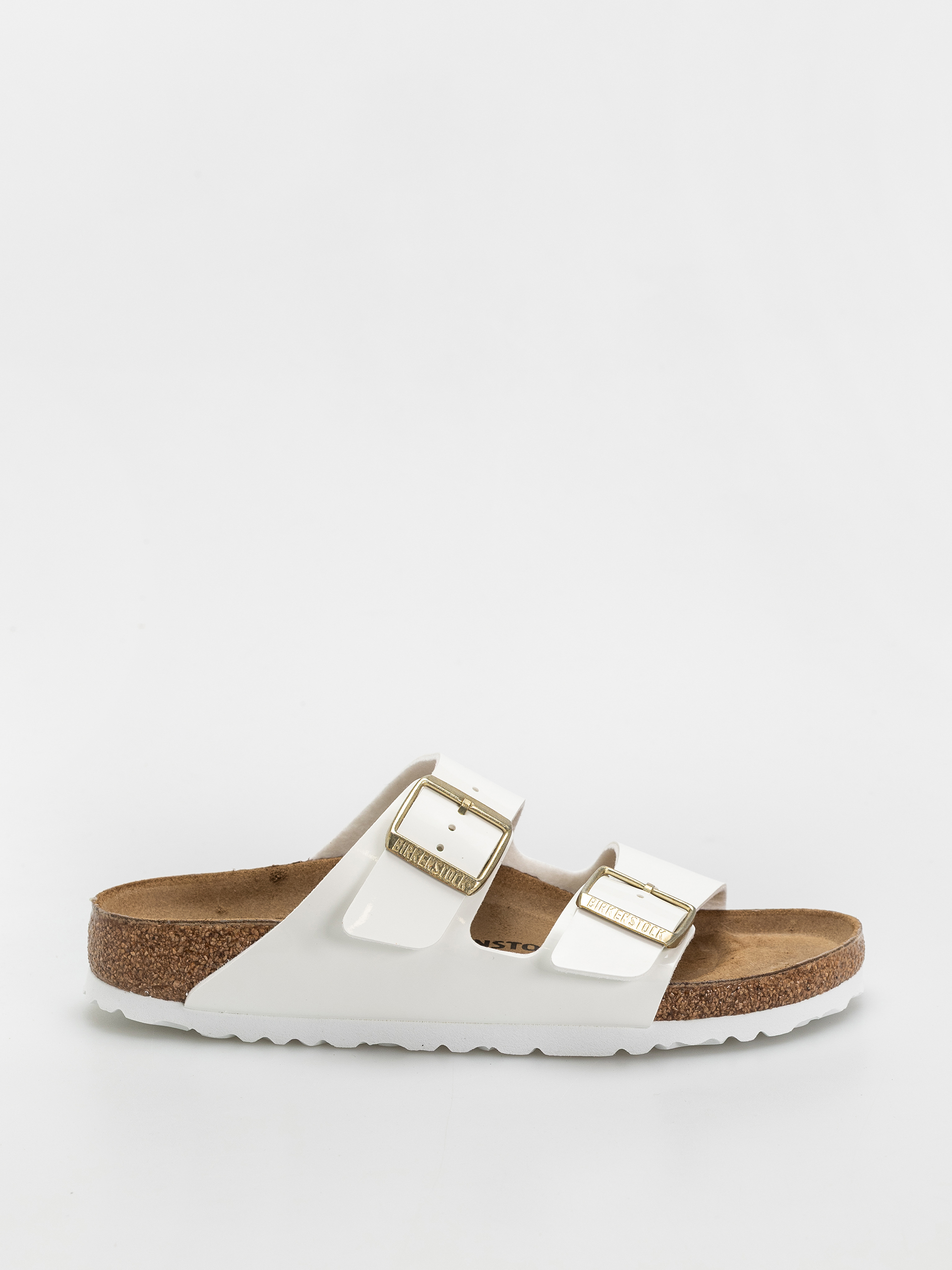 Šľapky Birkenstock Arizona Narrow Wmn (patent white)