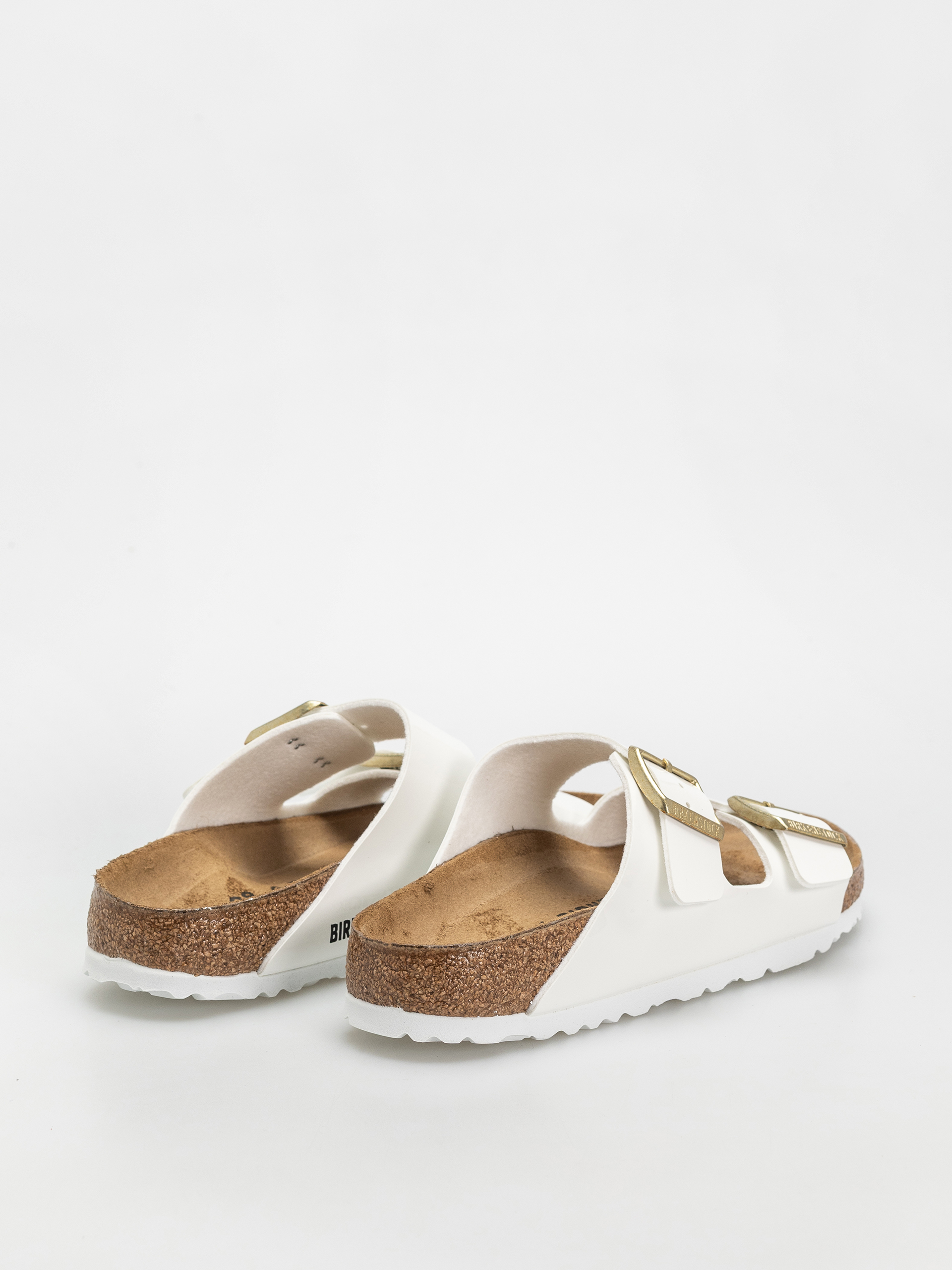 Šľapky Birkenstock Arizona Narrow Wmn (patent white)