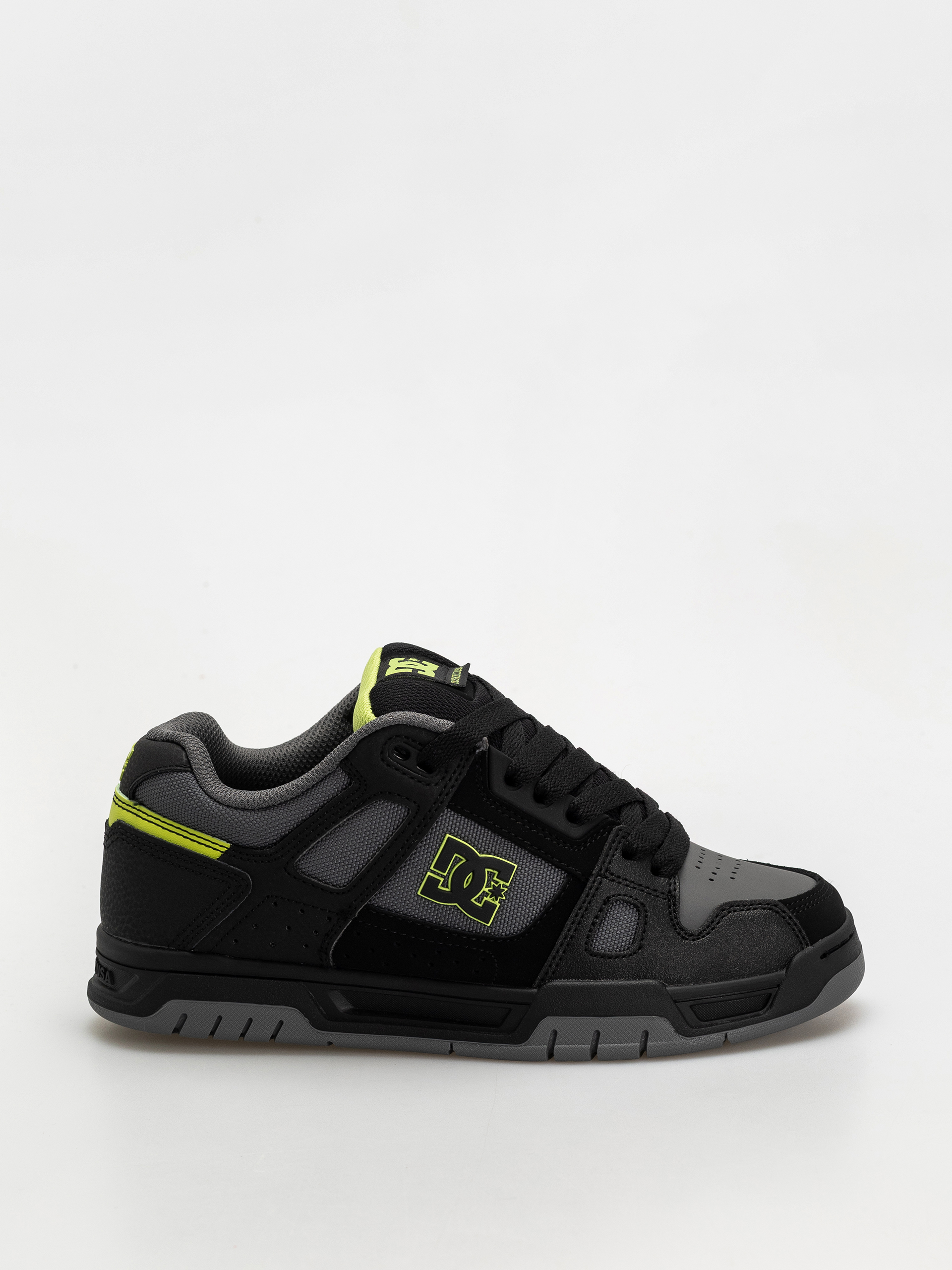 Topánky DC Stag (black/lime)