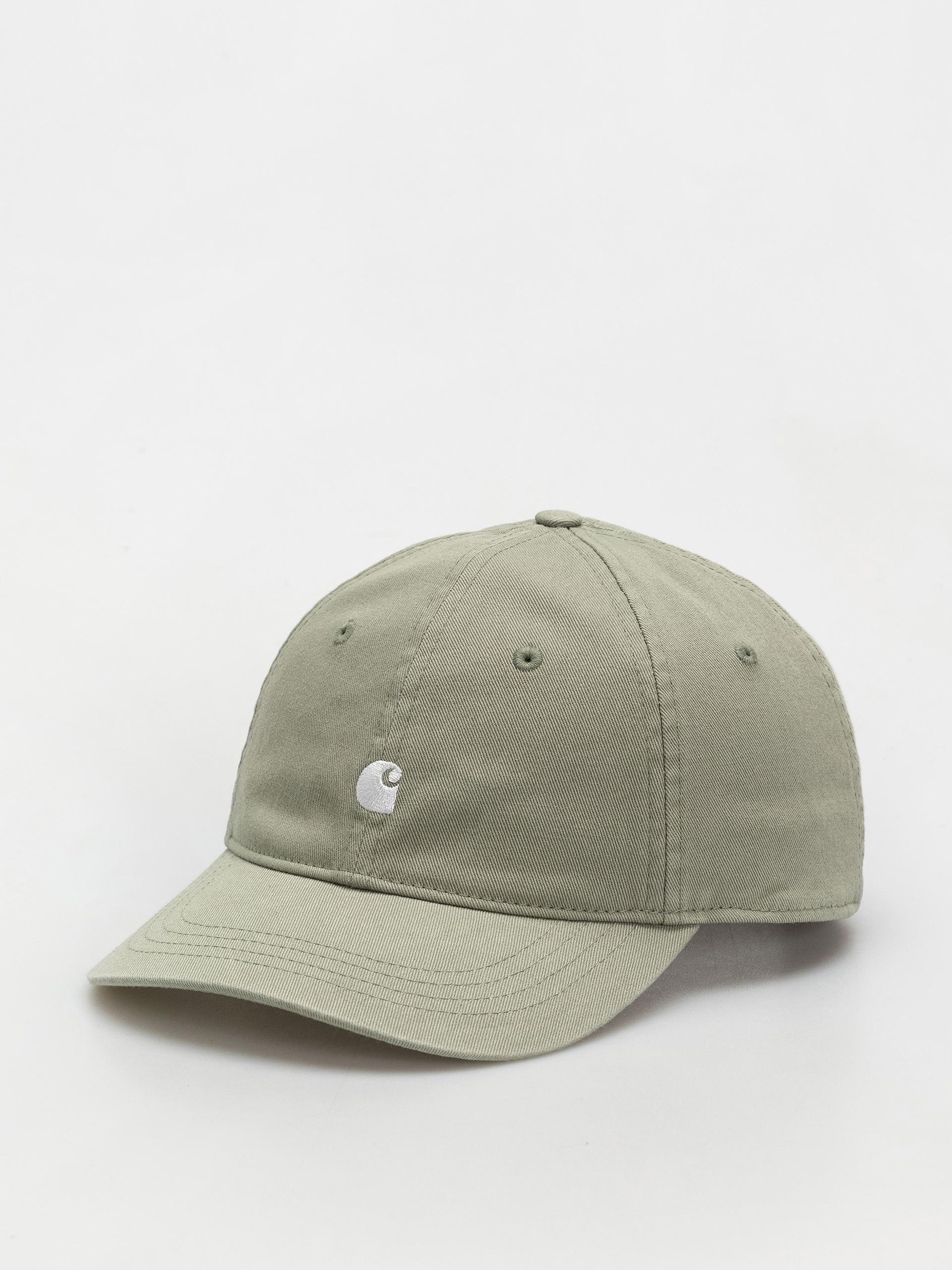 Šiltovka Carhartt WIP Madison Logo (pale olive/white)