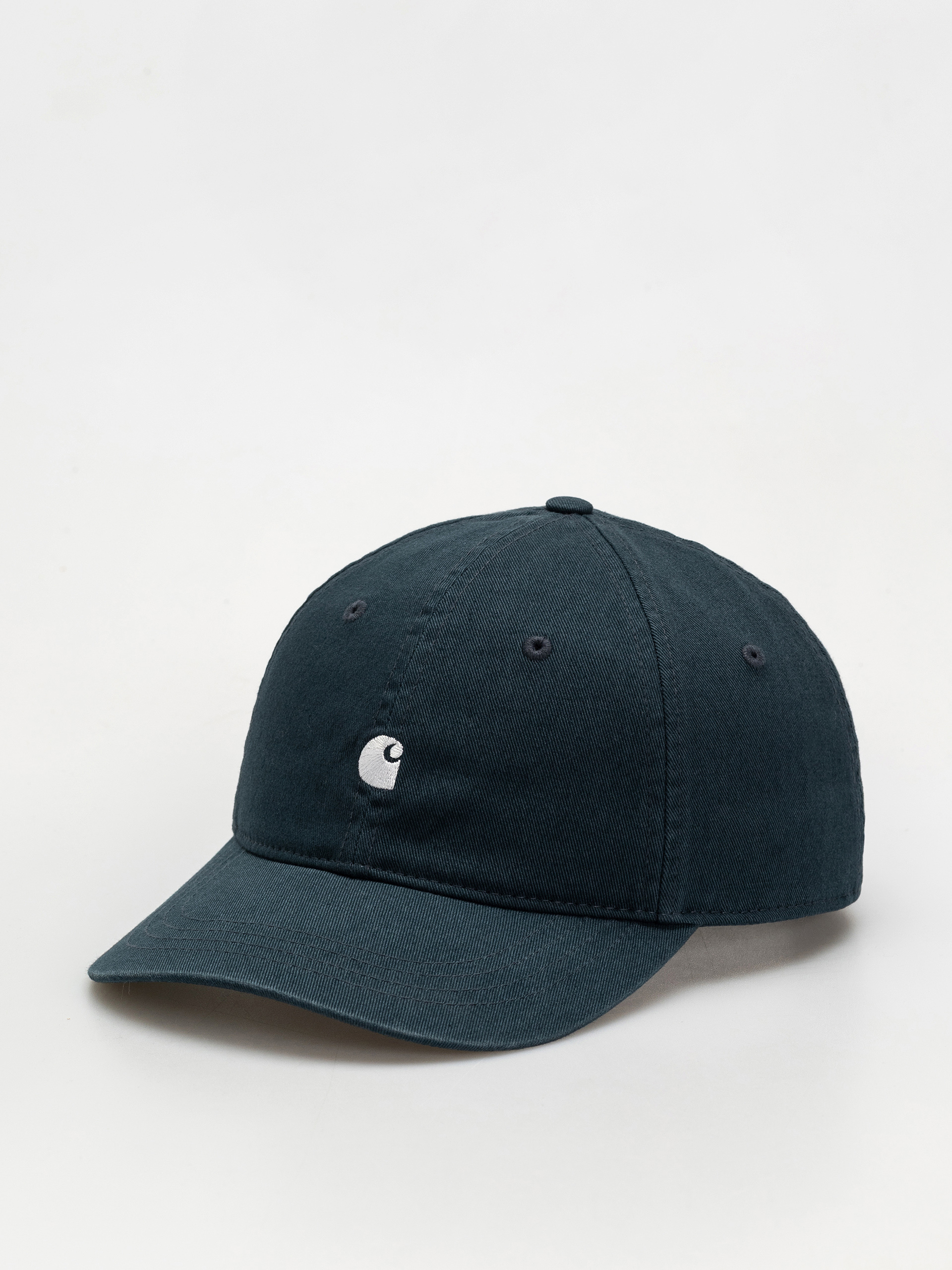 Šiltovka Carhartt WIP Madison Logo (deep lagoon/white)