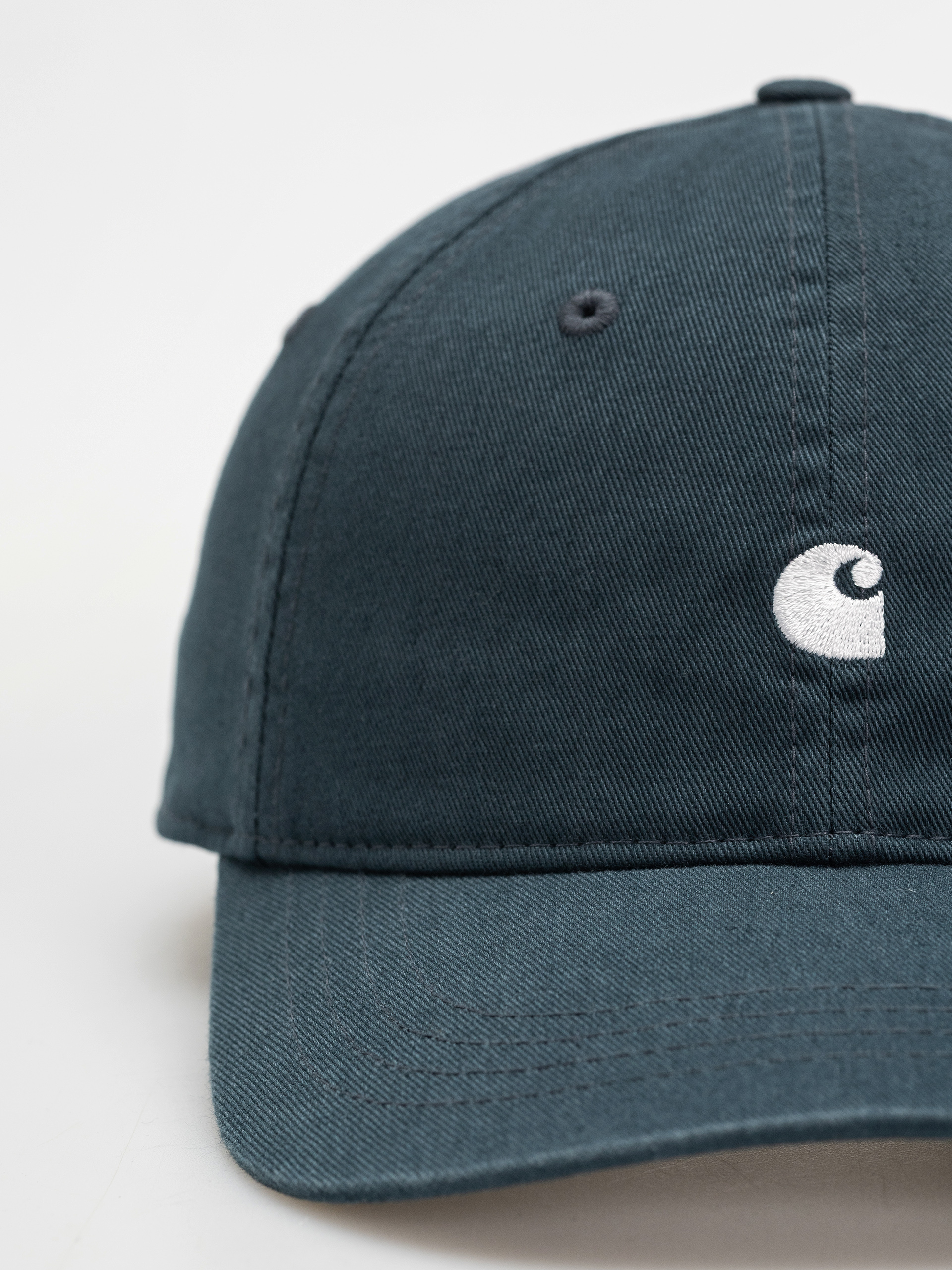 Šiltovka Carhartt WIP Madison Logo (deep lagoon/white)