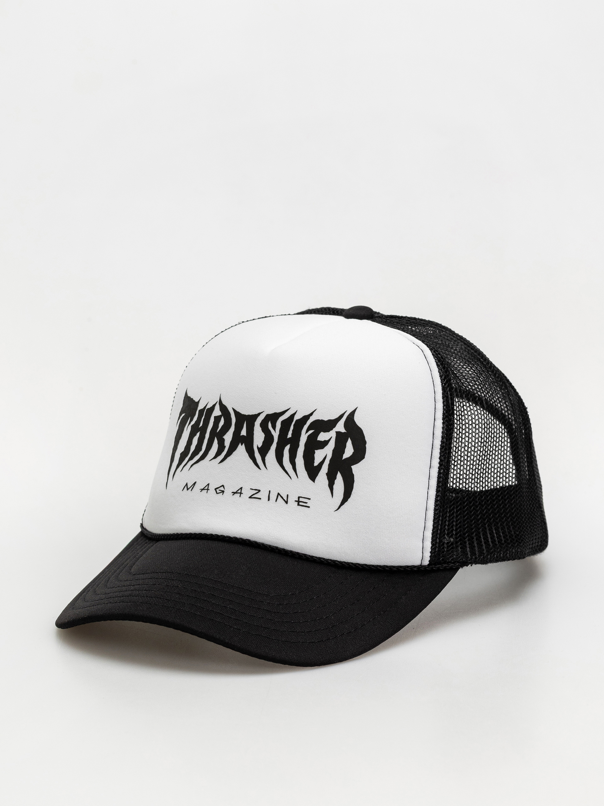 Šiltovka Thrasher Metal Trucker (black/white/black)