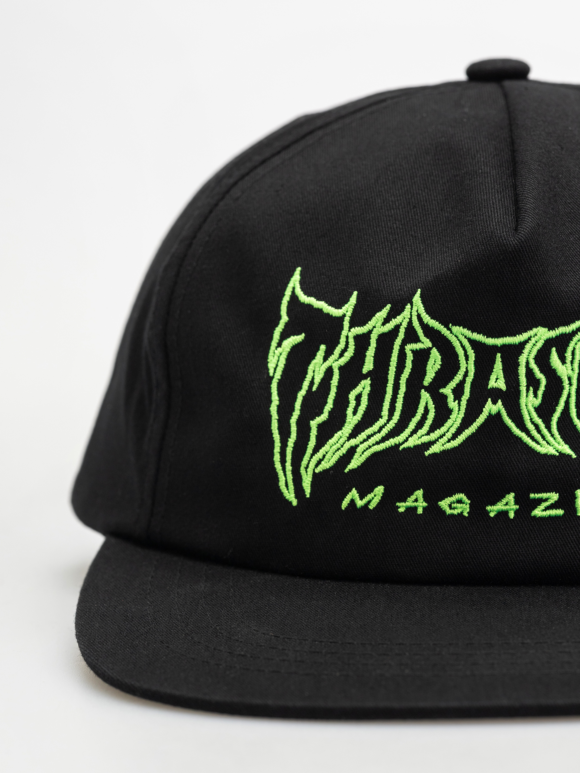 Šiltovka Thrasher Metal Snapback (black)