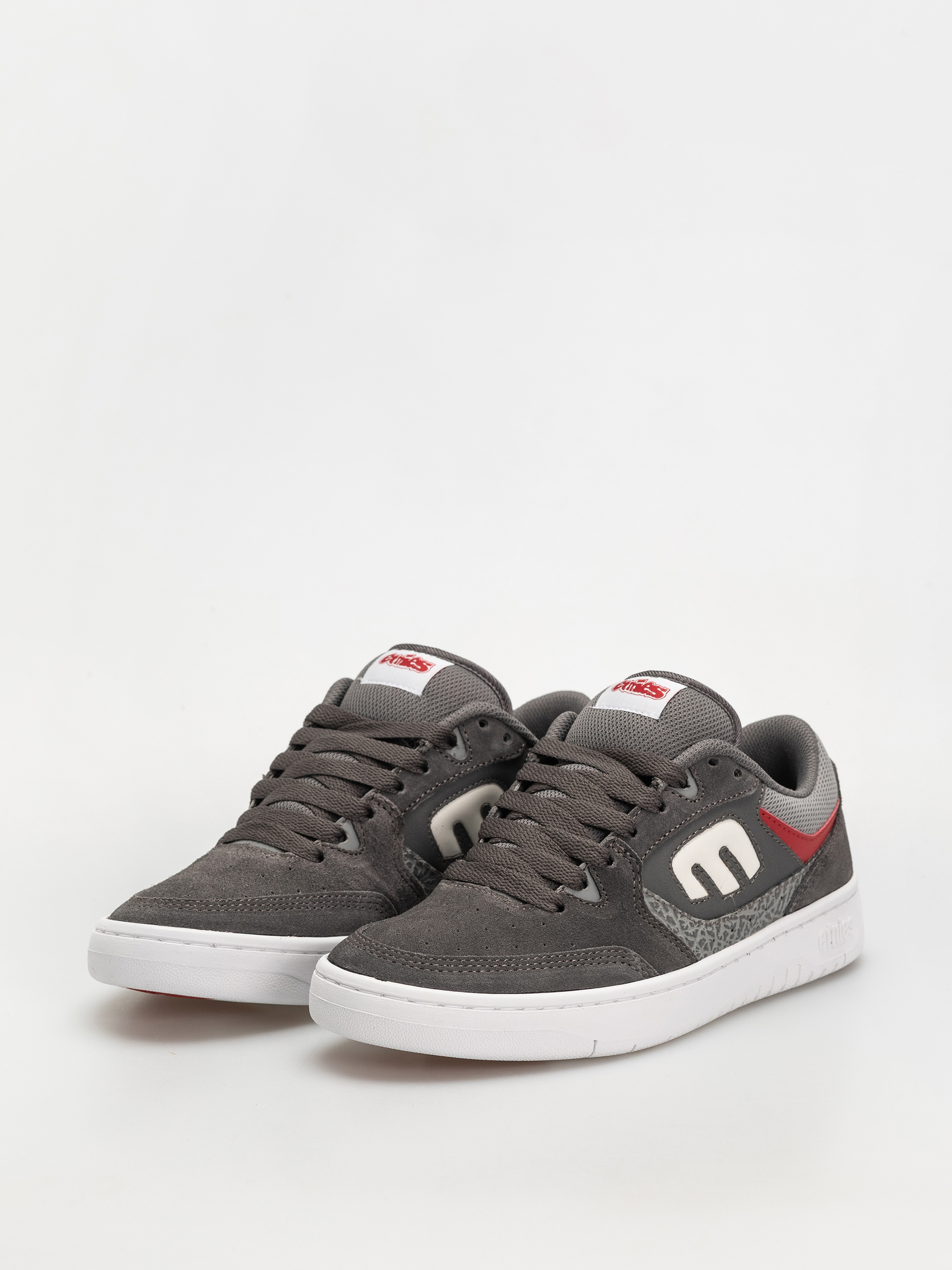 Topánky Etnies Loot (grey/light grey/red)