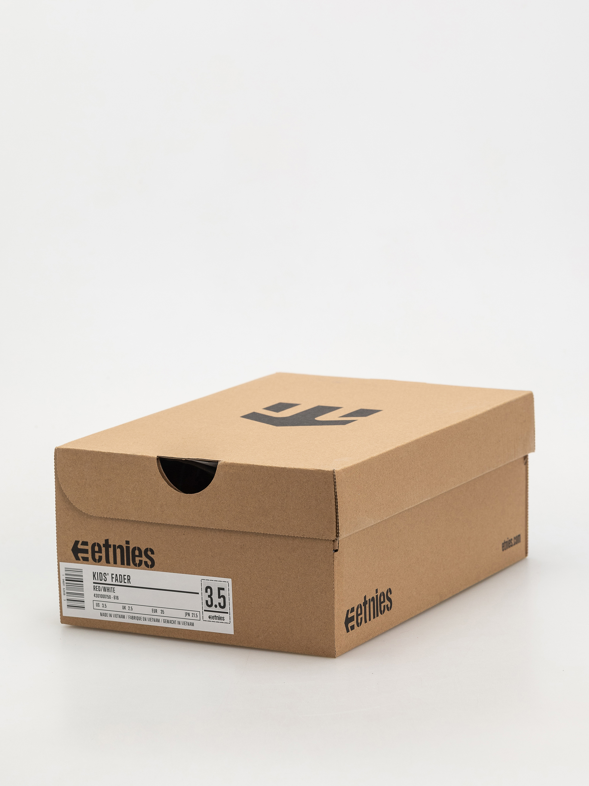 Topánky Etnies Kids Fader JR (red/white)