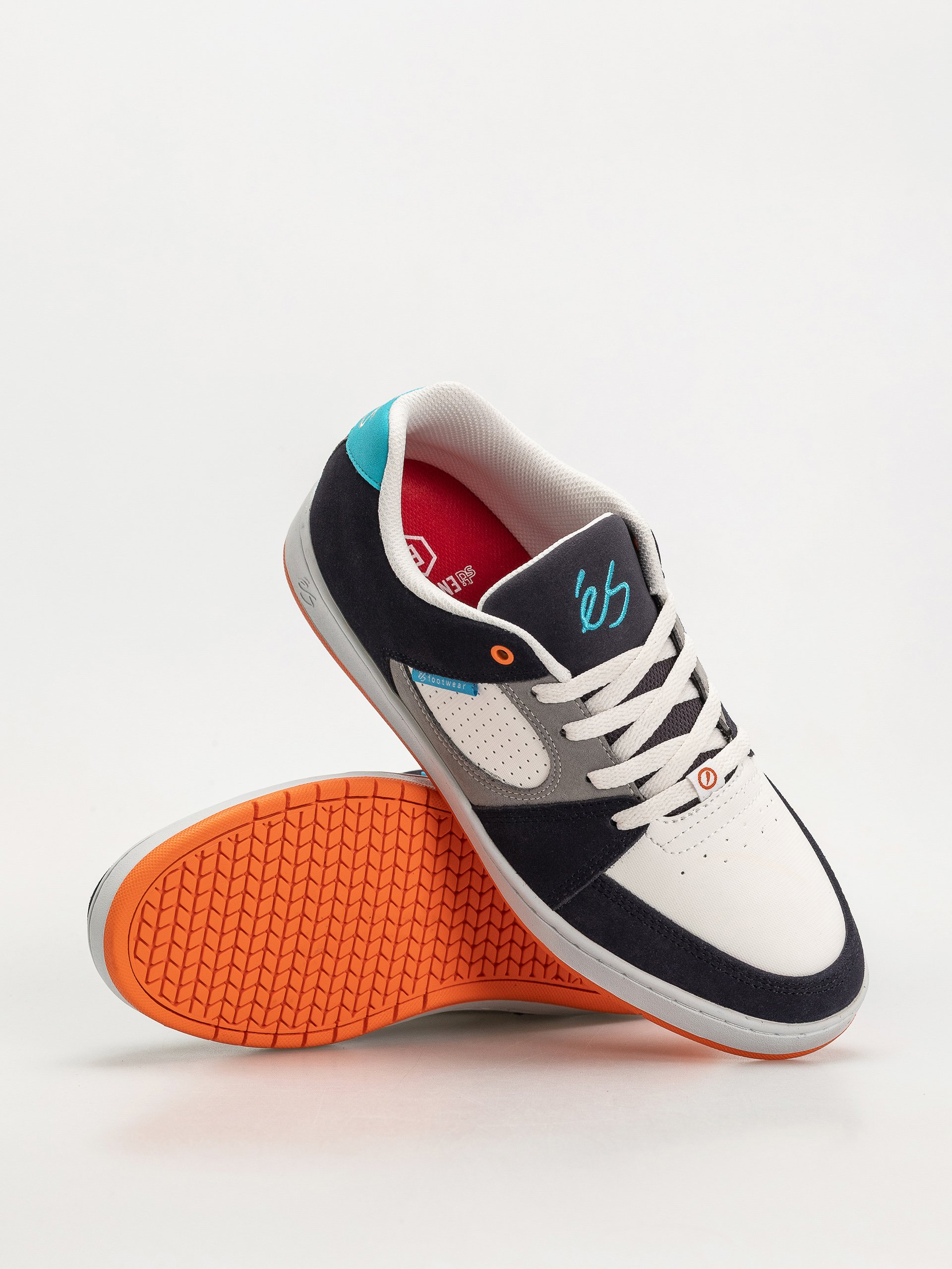 Topánky eS Accel Slim (navy/grey/orange)