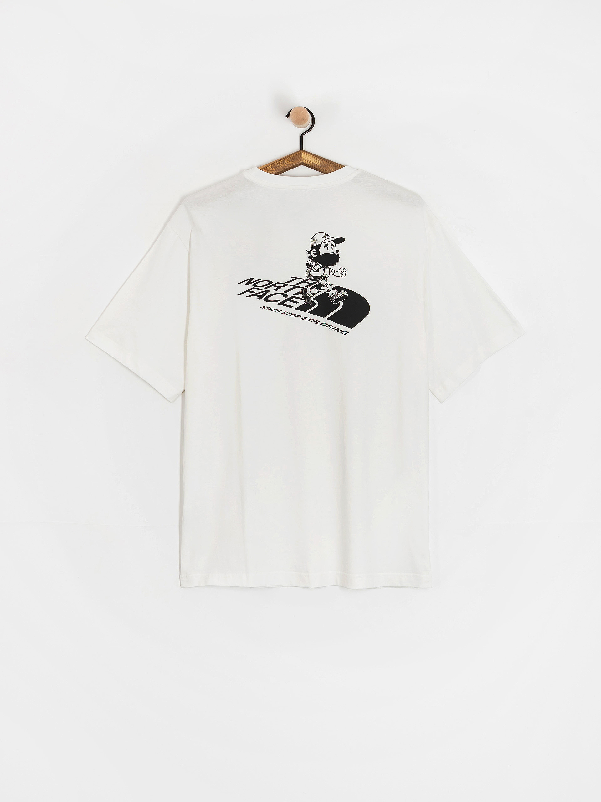 Tričko The North Face Run Graphic Relaxed (tnf white)