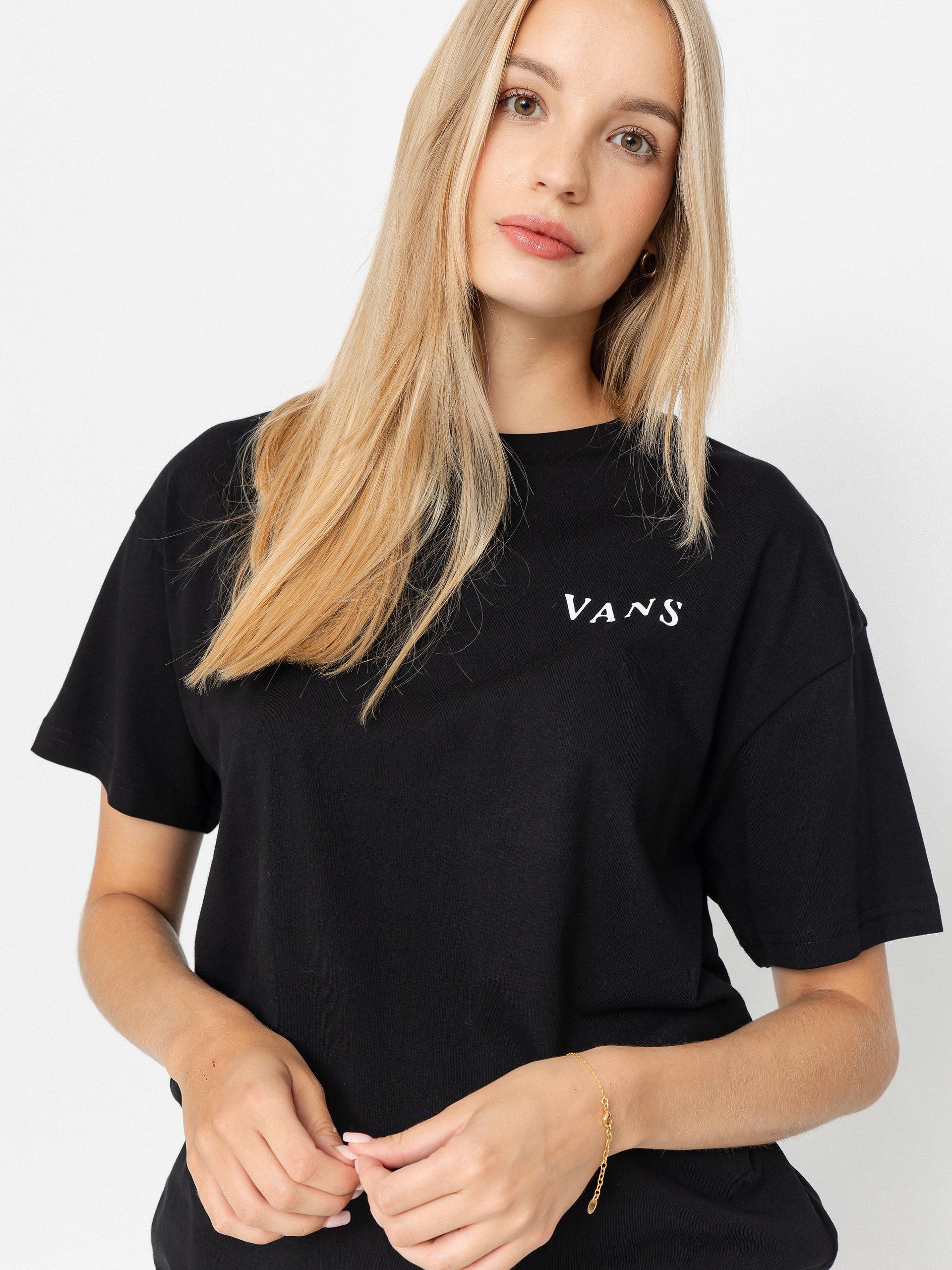 Tričko Vans Night Orb Oversized Wmn (black)