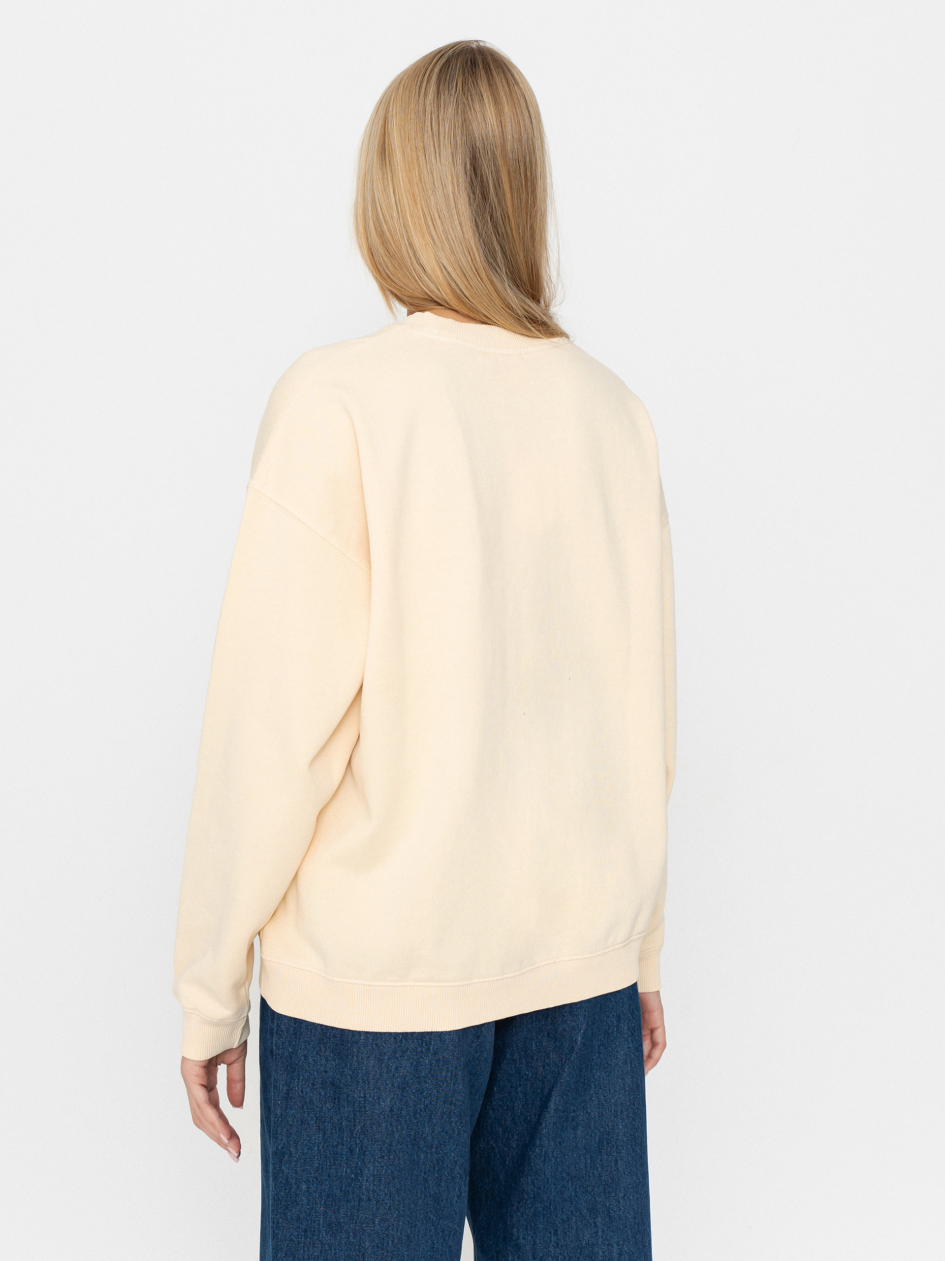 Mikina Roxy Lineup Oversized Crew Wmn (parchment)