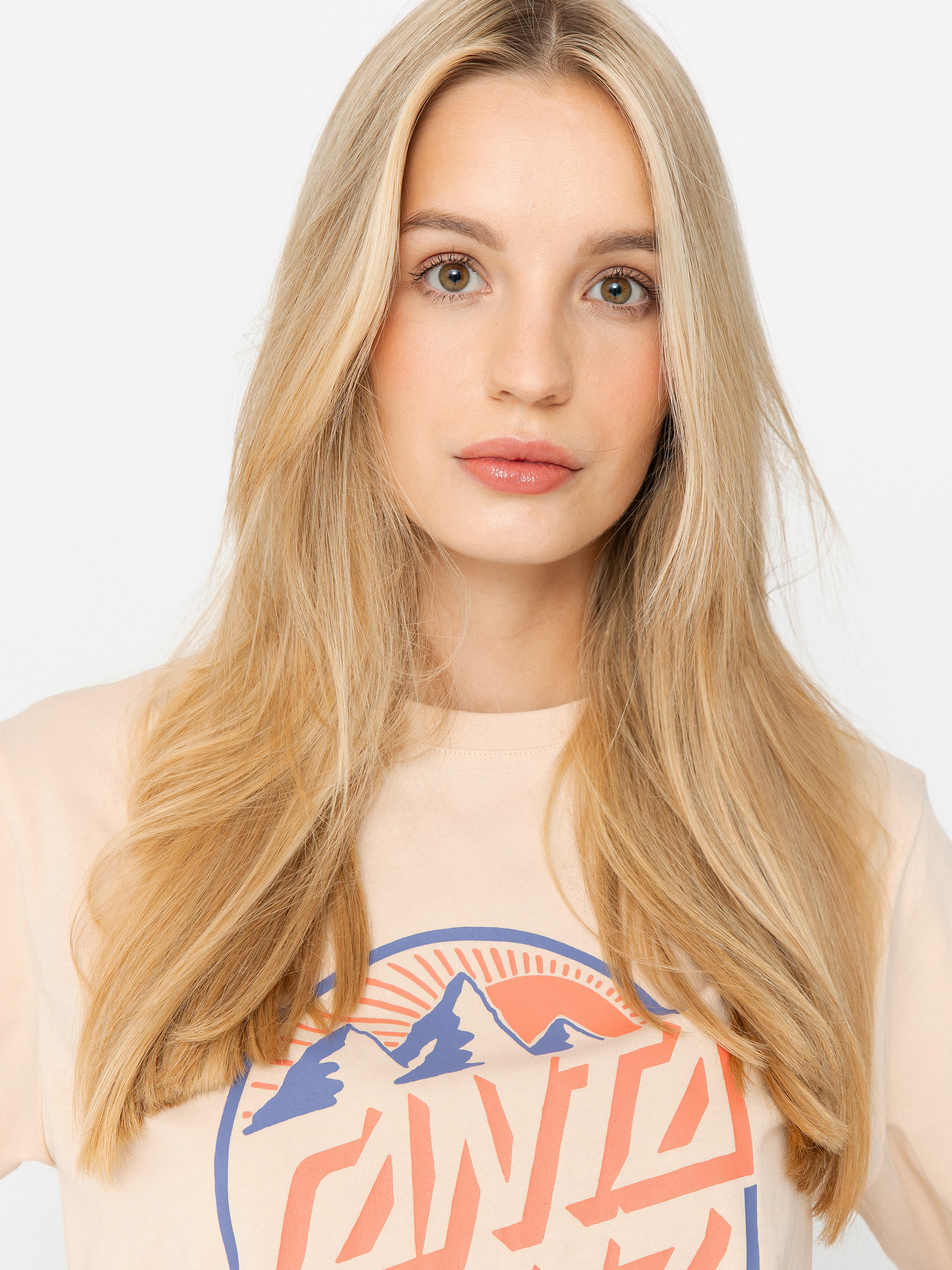 Tričko Santa Cruz Camp Retreat Front Wmn (oat)