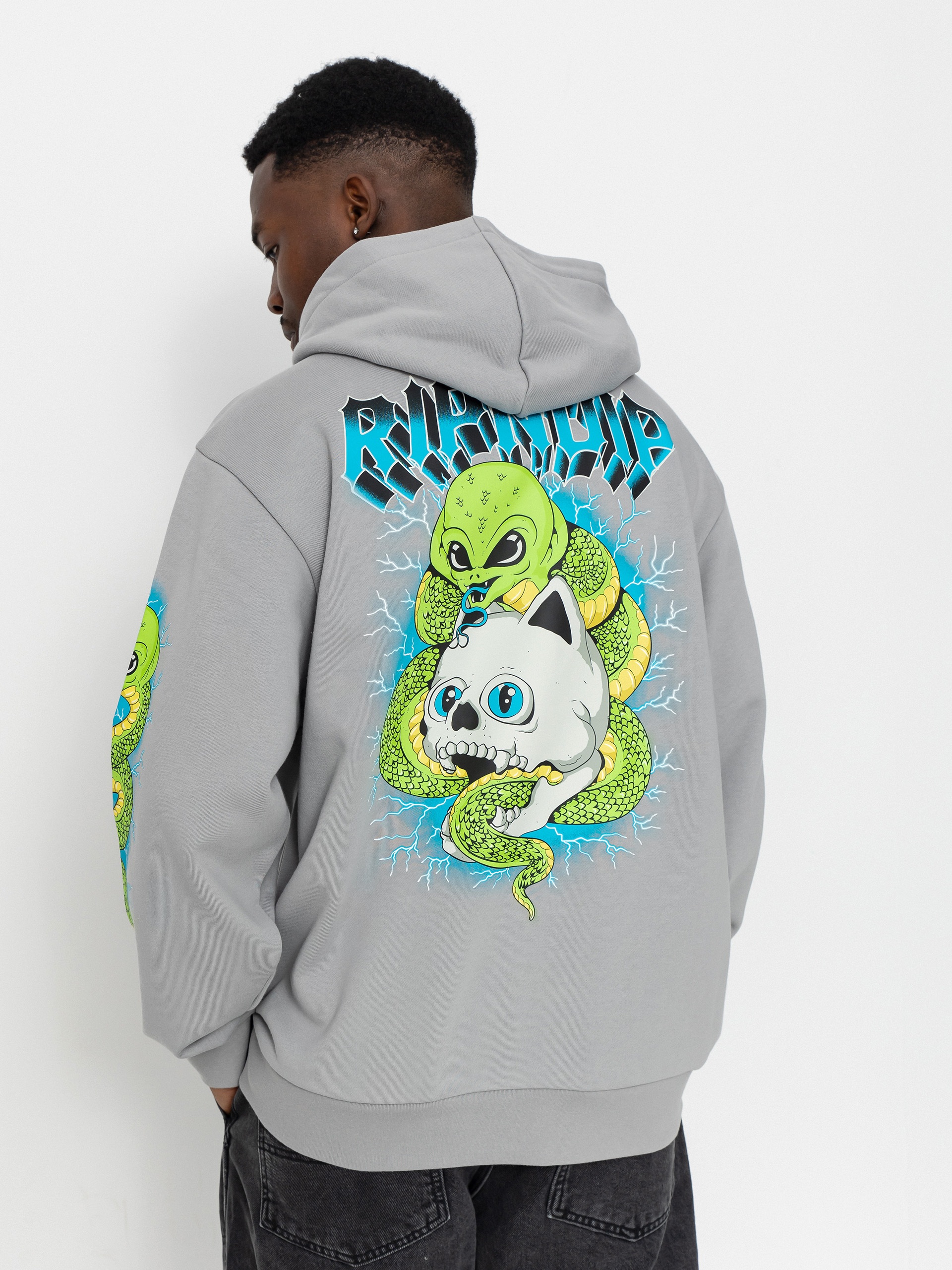 Mikina s kapucňou RipNDip Skull And Bones HD