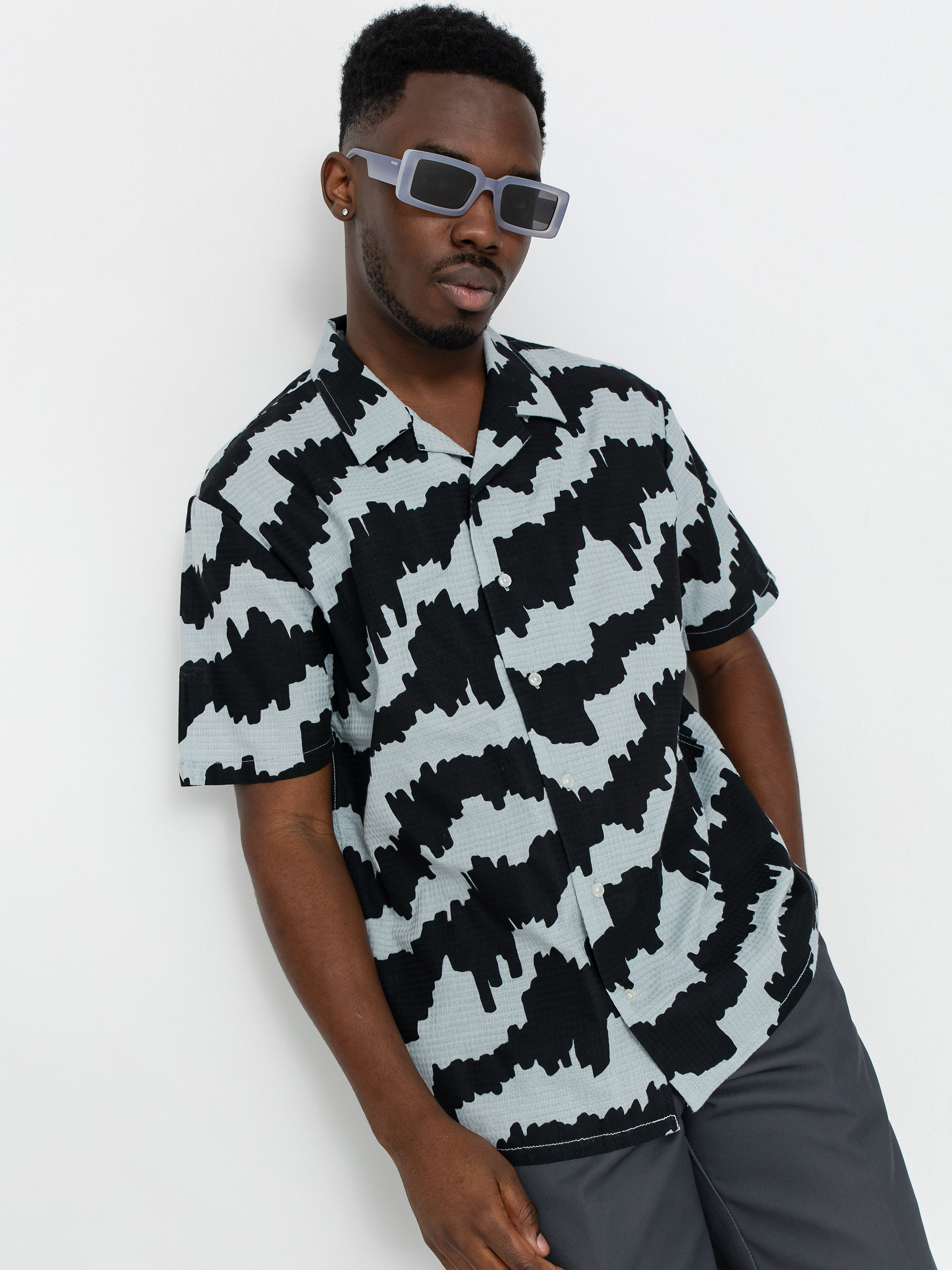 Košeľa Volcom Multifarious (carolina blue)