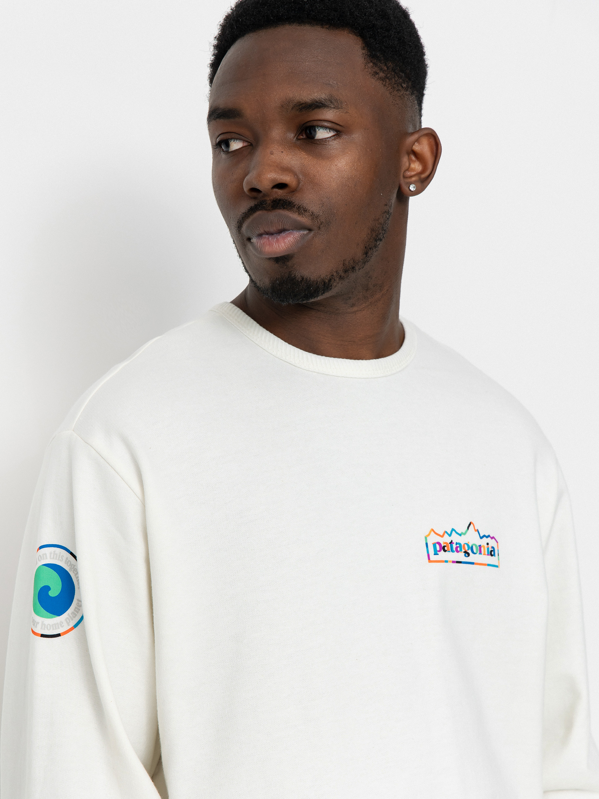 Mikina Patagonia Lightweight Unity Fitz Wildrise (birch white)