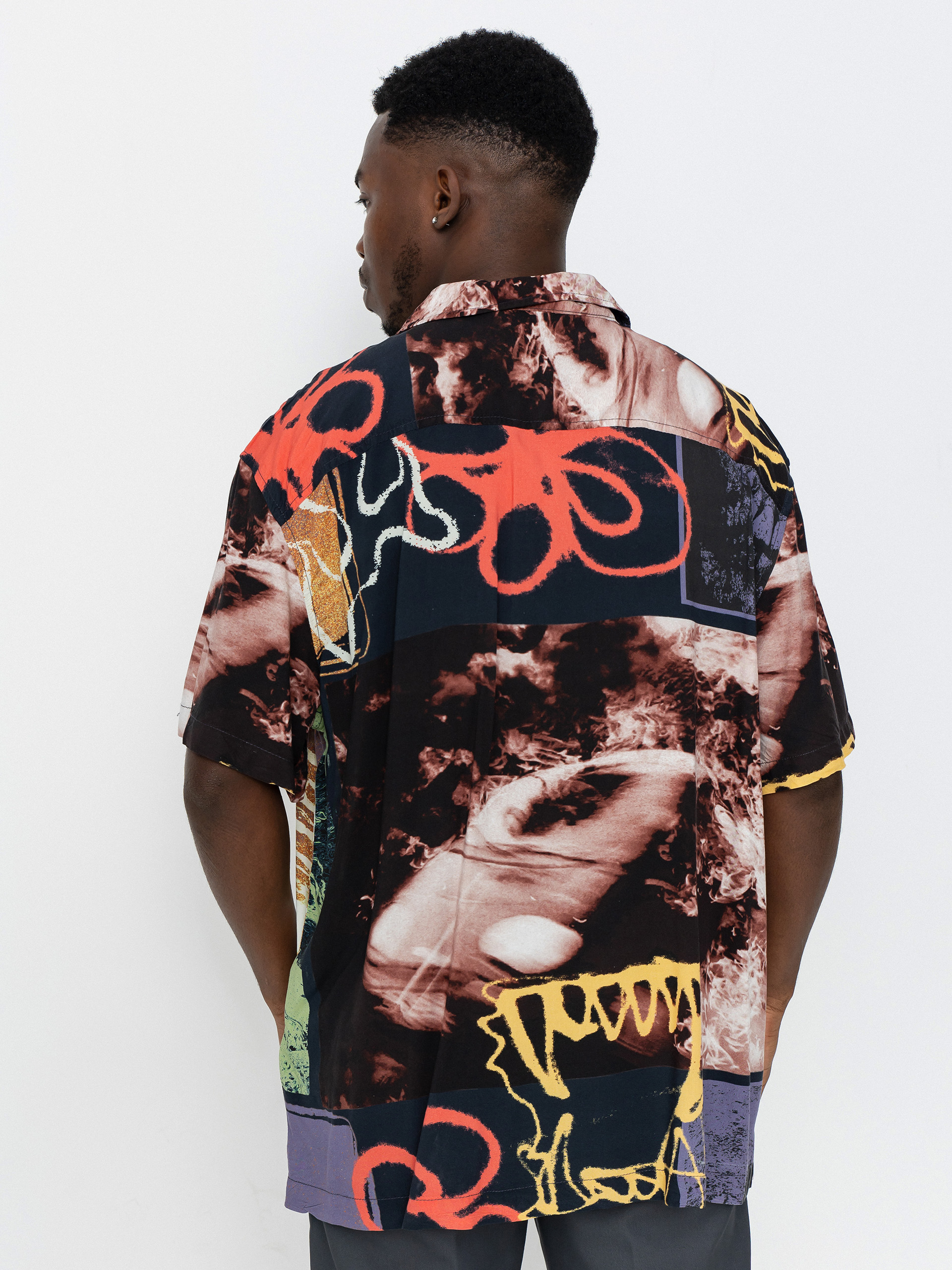 Košeľa Vans Prospect Collage (parisian night)