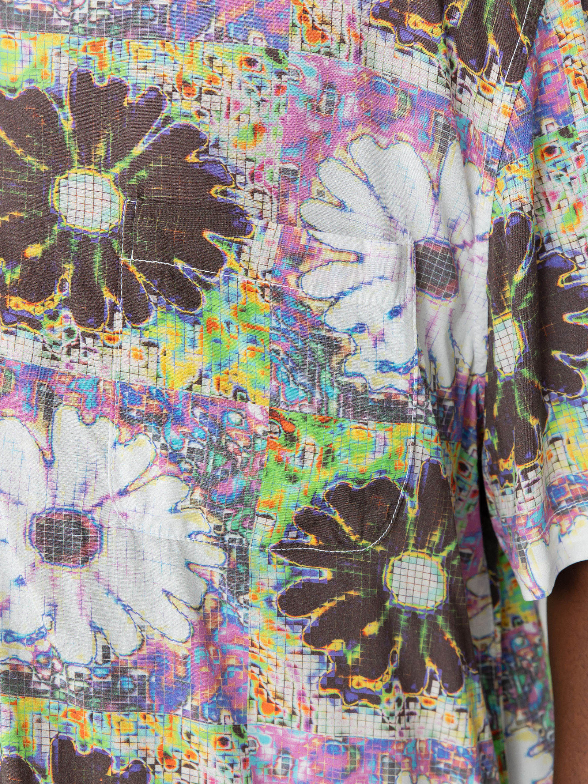 Košeľa Vans Digitals Woven (white/multi)