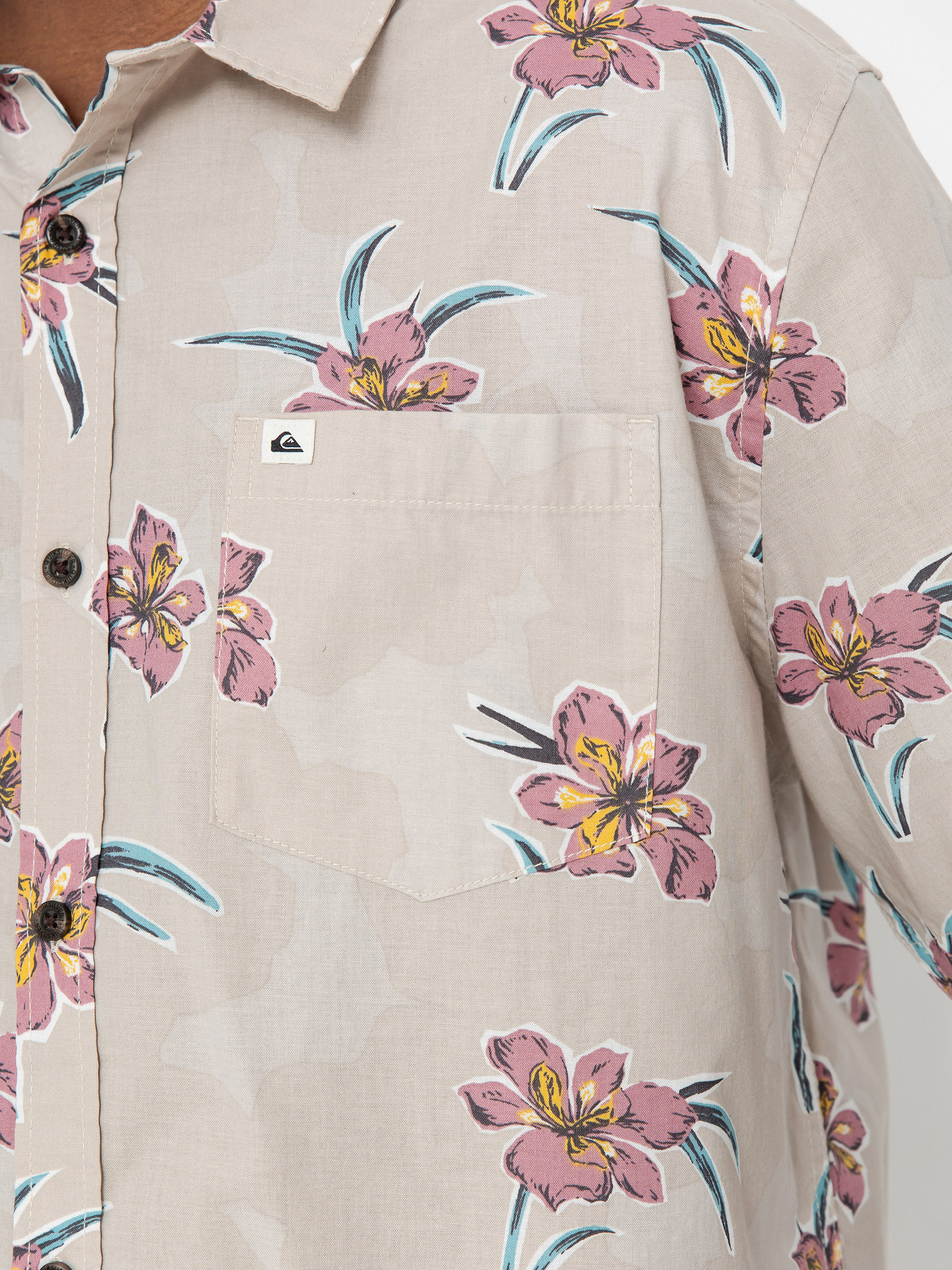 Košeľa Quiksilver Apero Classic (wind chime backyards)