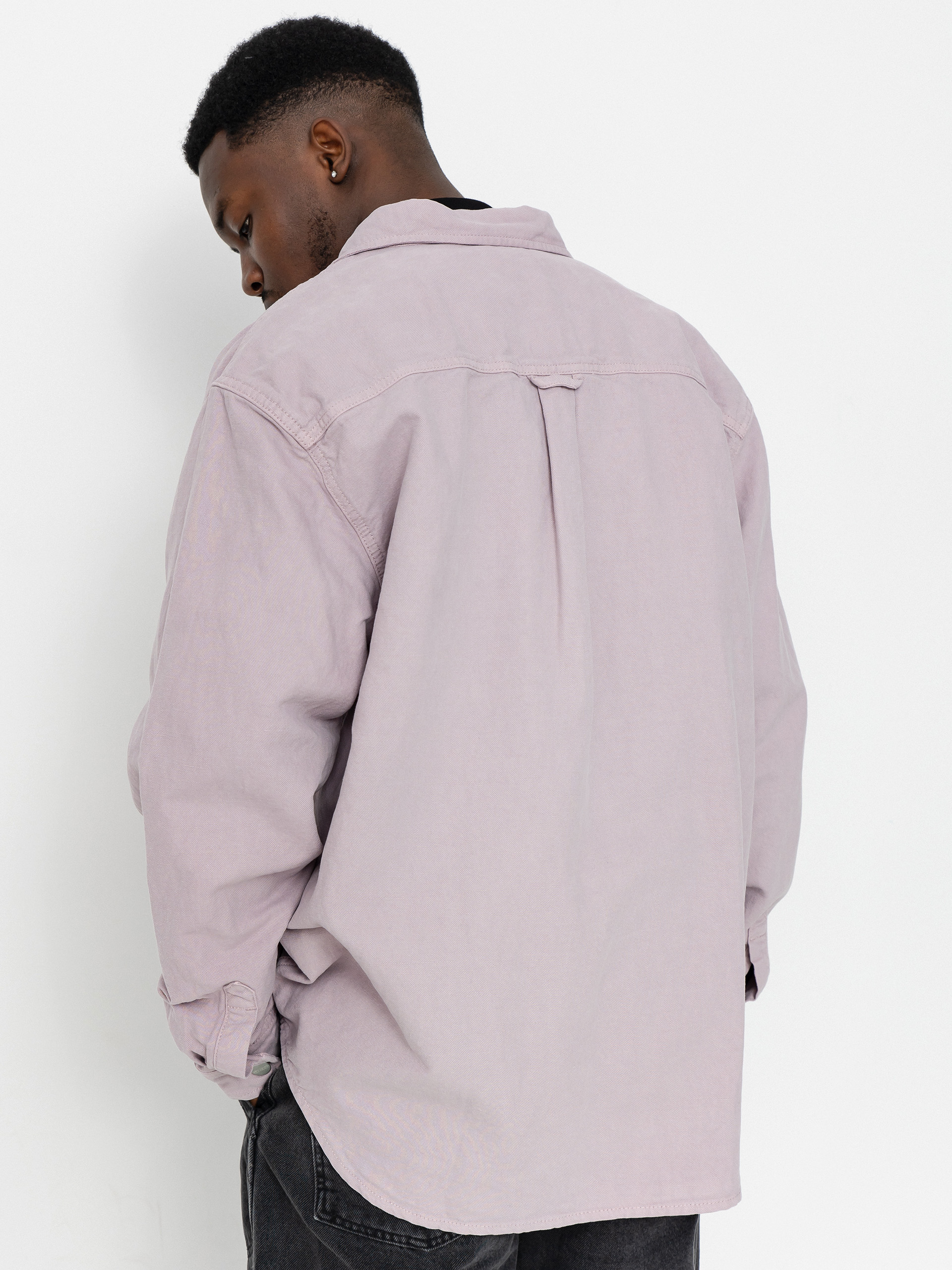 Bunda Carhartt WIP Walter (pink fog/garment dyed)