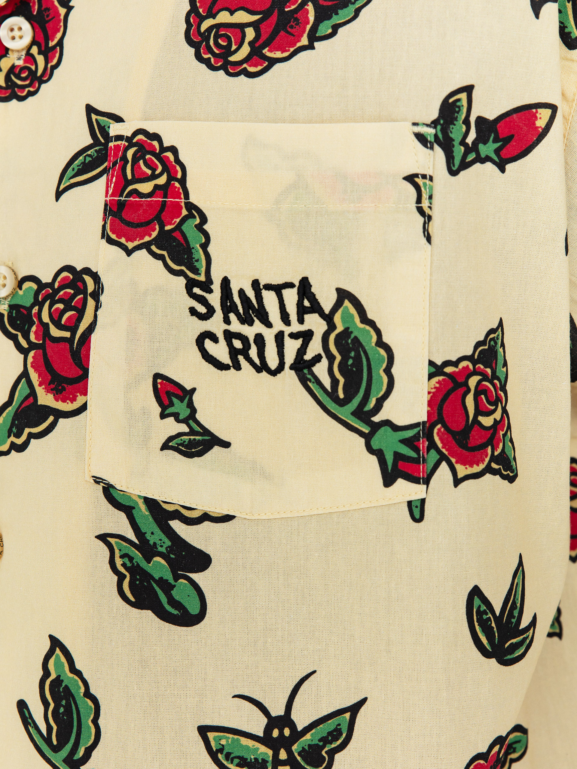 Košeľa Santa Cruz Flash Roses Shirt (flash roses)