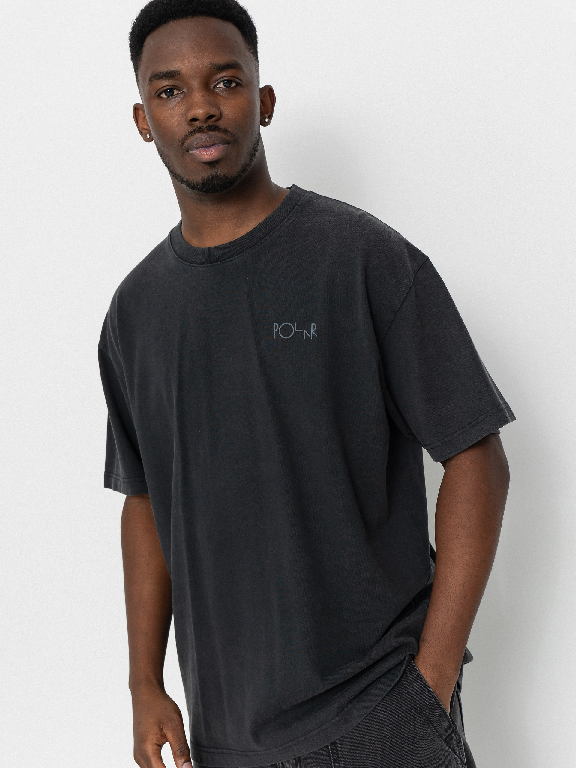 Tričko Polar Skate Horse Hand (silver black)