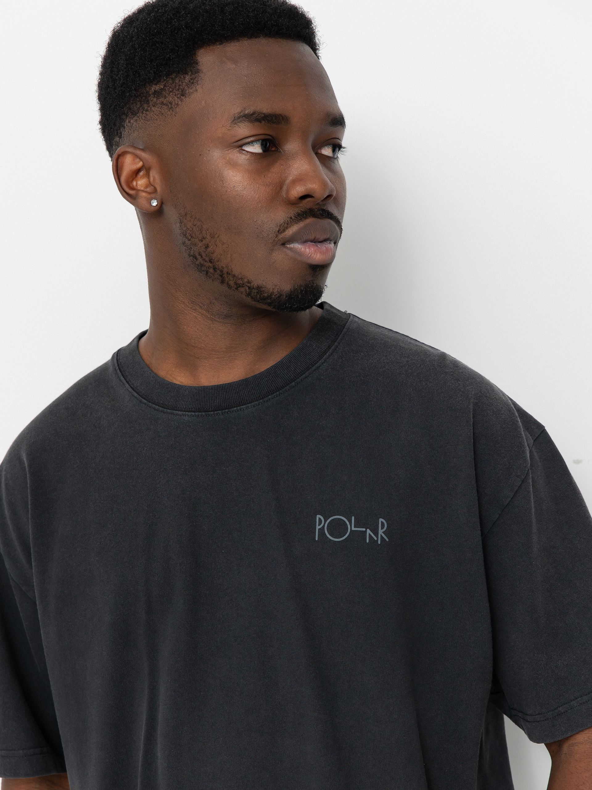 Tričko Polar Skate Horse Hand (silver black)