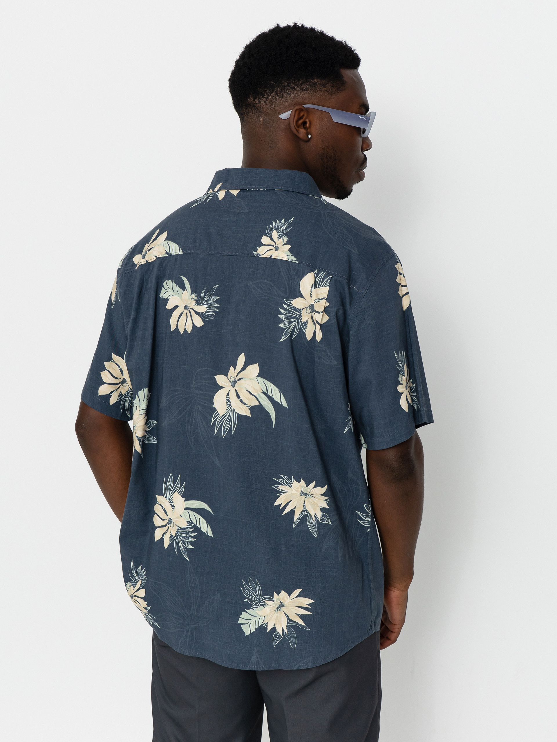 Košeľa Salty Crew Bloomin (dark lava)