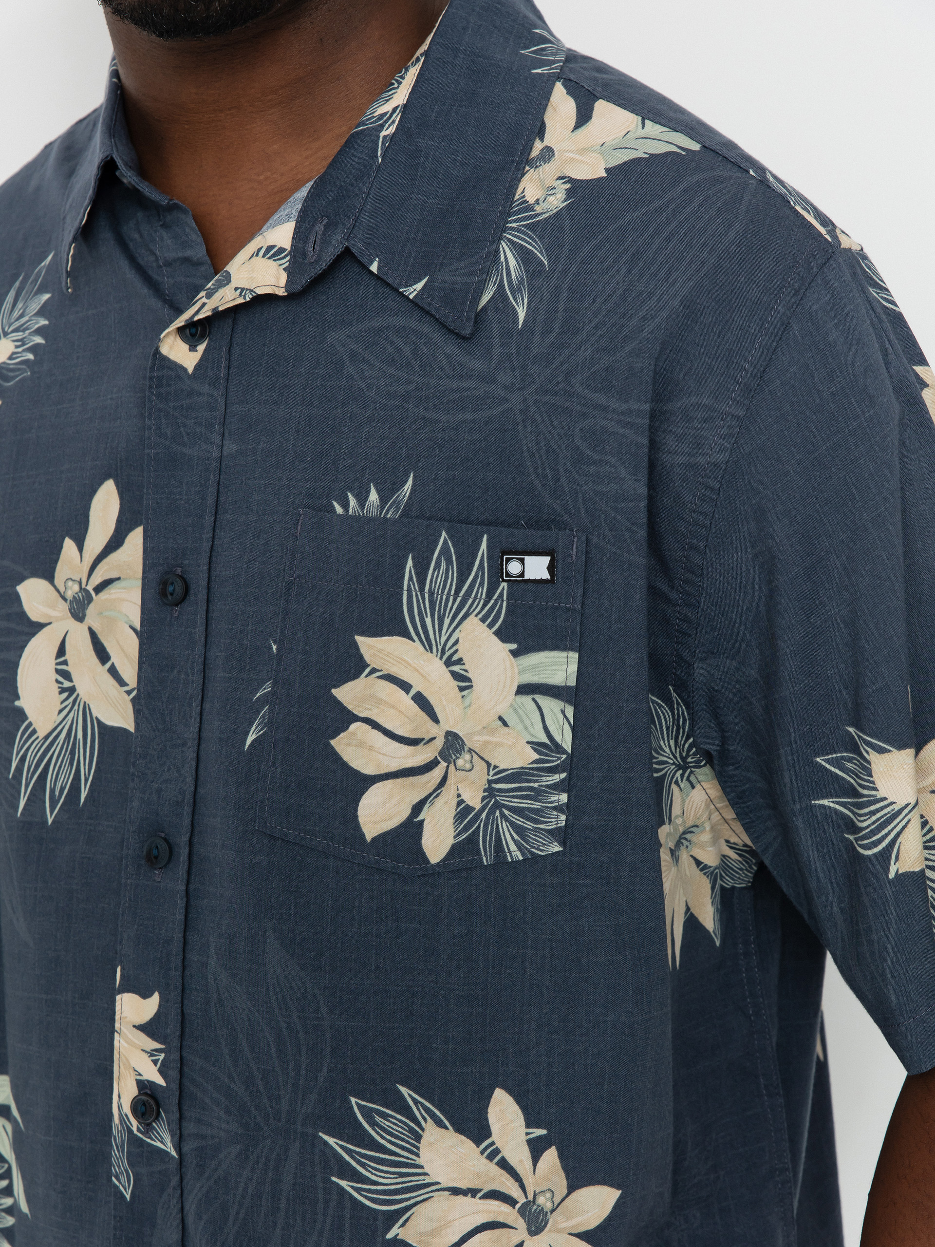 Košeľa Salty Crew Bloomin (dark lava)