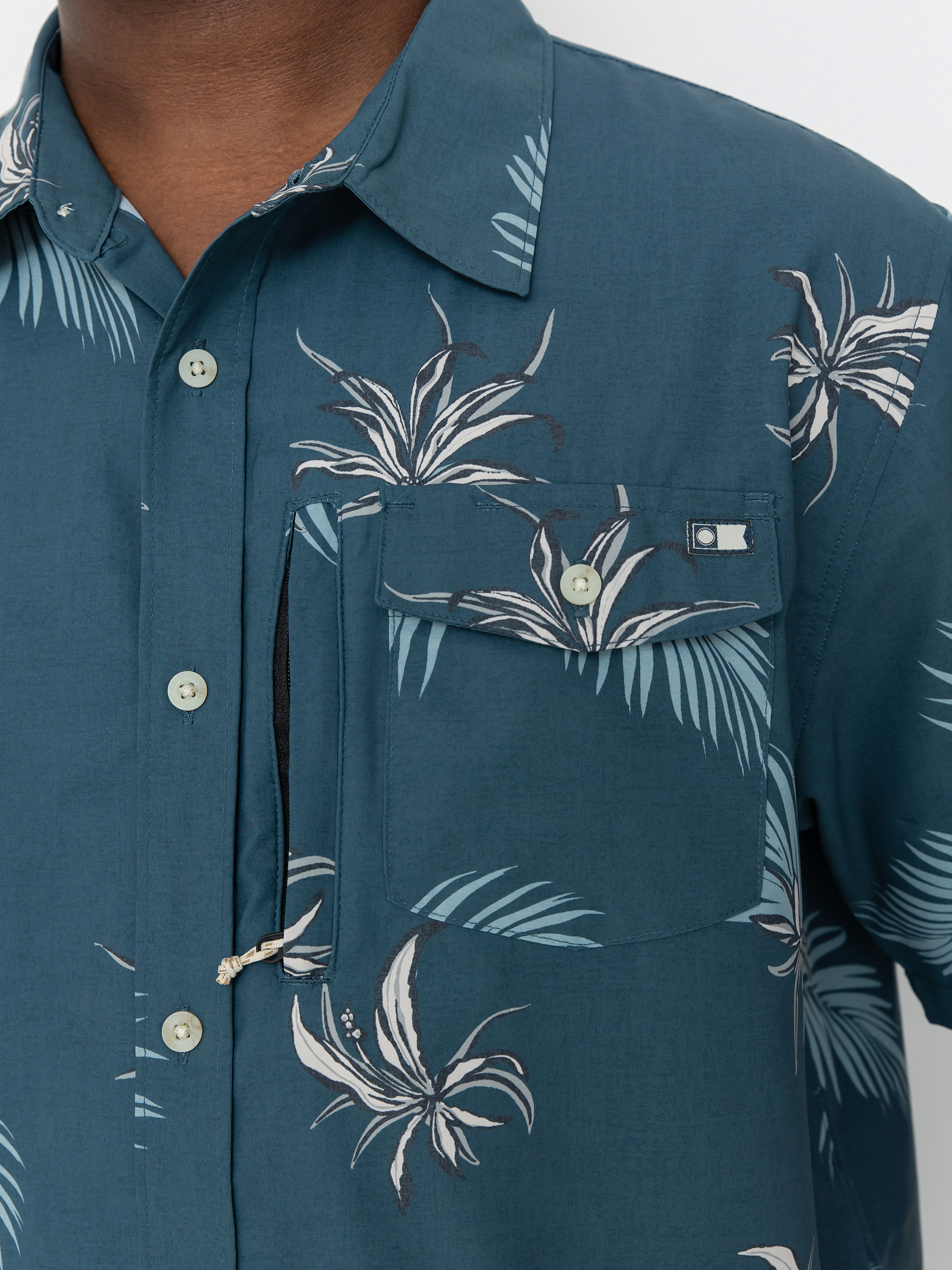 Košeľa Salty Crew Weekender Tech (bluefin)