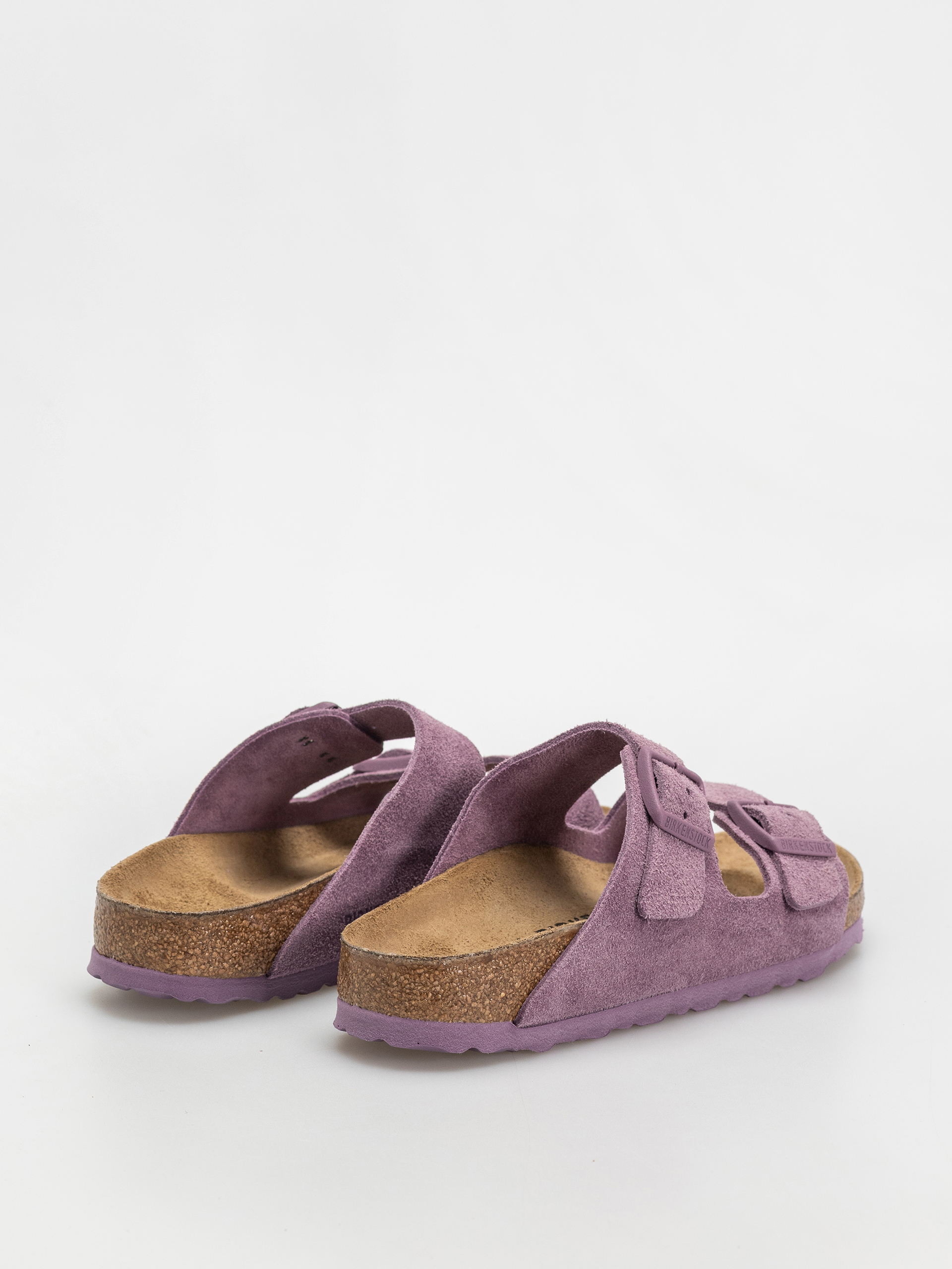 Šľapky Birkenstock Arizona Suede Leather Narrow Wmn (mauve)