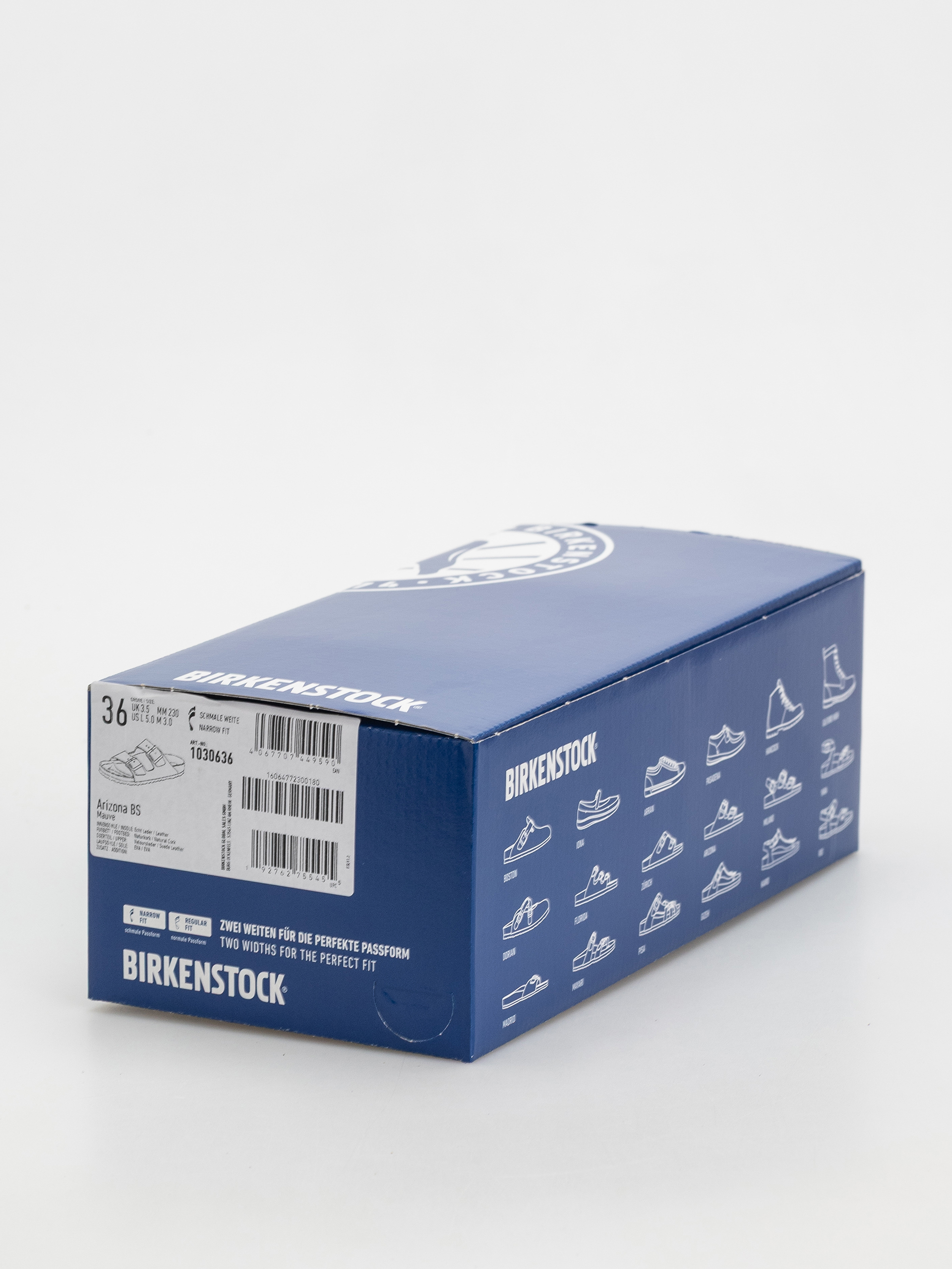 Šľapky Birkenstock Arizona Suede Leather Narrow Wmn (mauve)