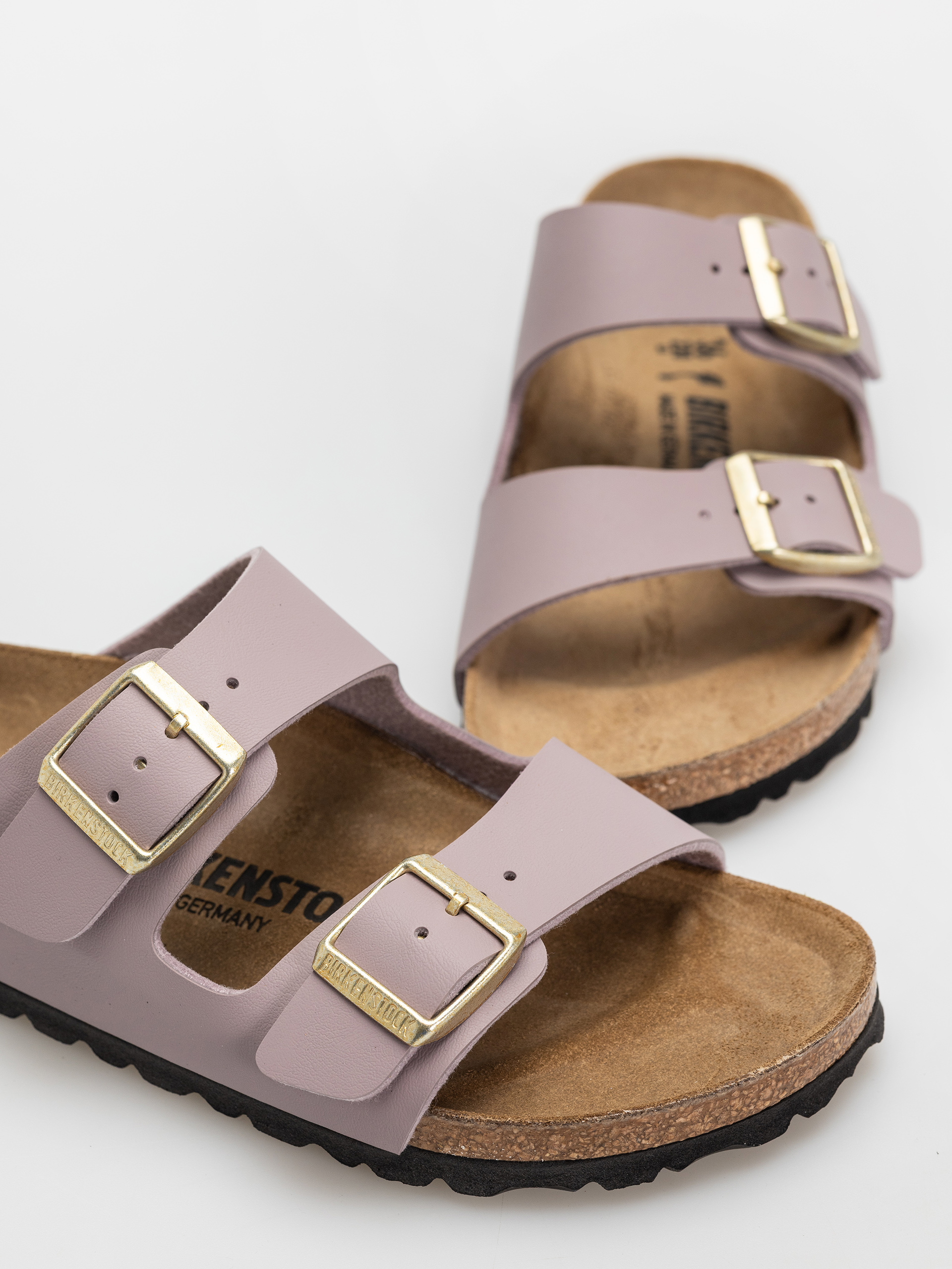 Šľapky Birkenstock Arizona Briko Flor Narrow Wmn (faded purple)