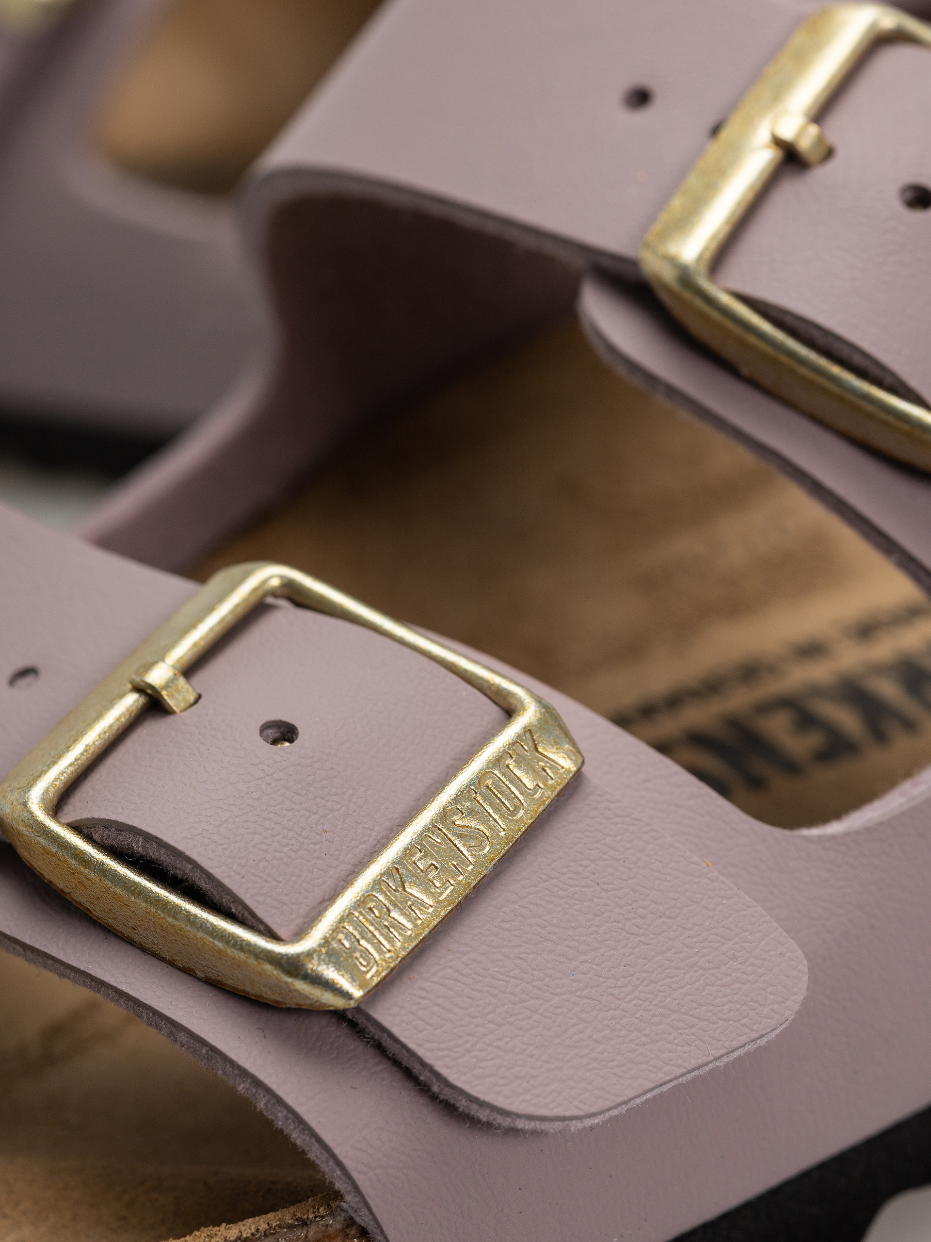 Šľapky Birkenstock Arizona Briko Flor Narrow Wmn (faded purple)