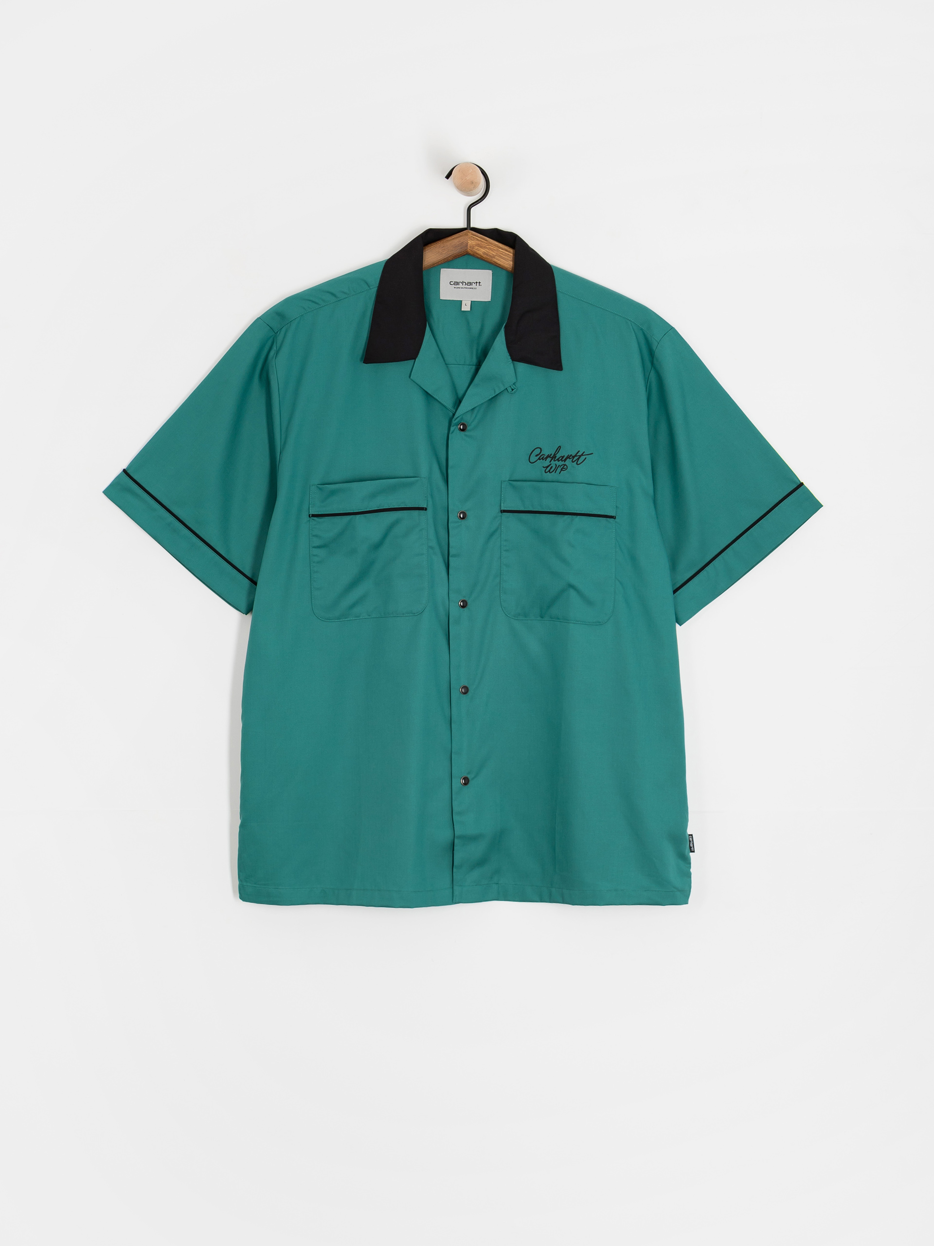 Košeľa Carhartt WIP Bowl (saguaro/black)