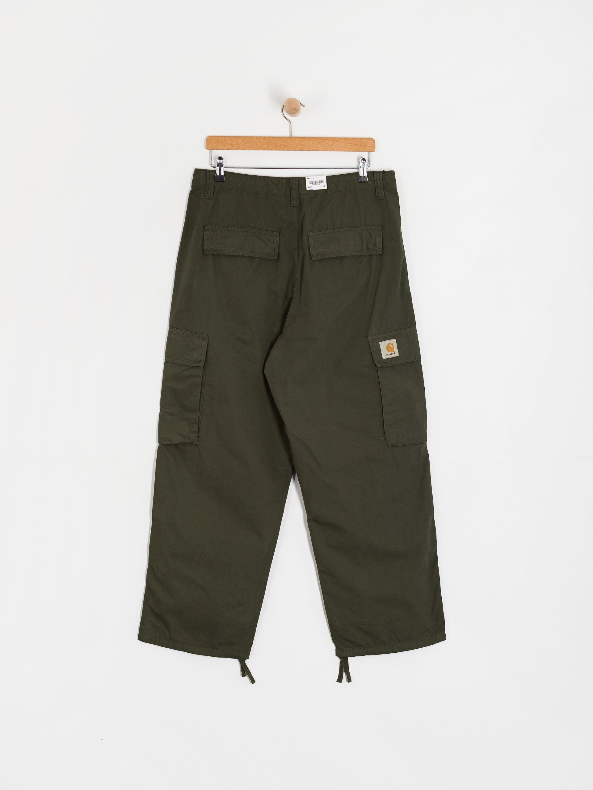 Nohavice Carhartt WIP Kade Cargo (opuntia/garment dyed)