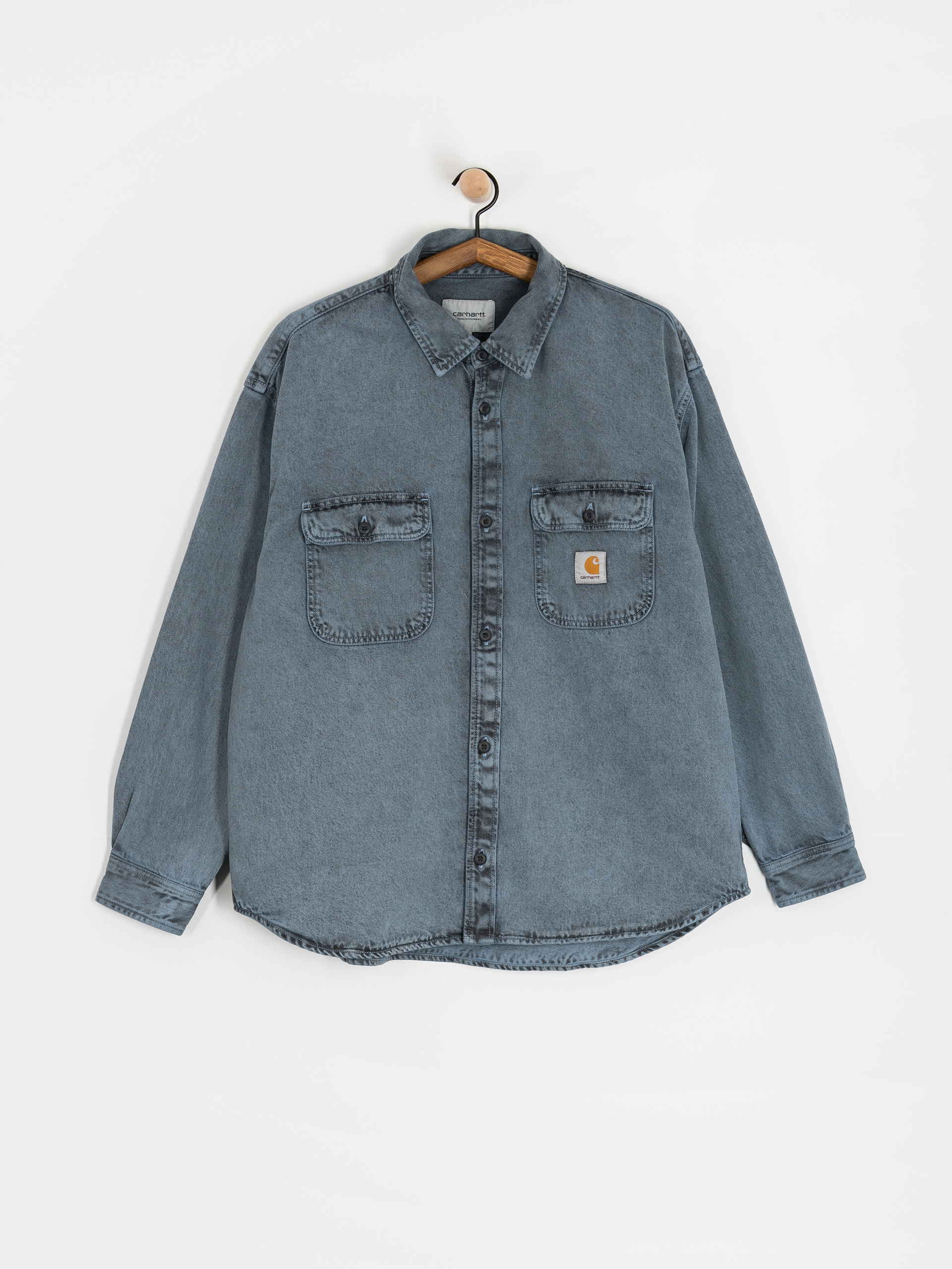 Bunda Carhartt WIP Tigan (black/blue fog/garment dyed)