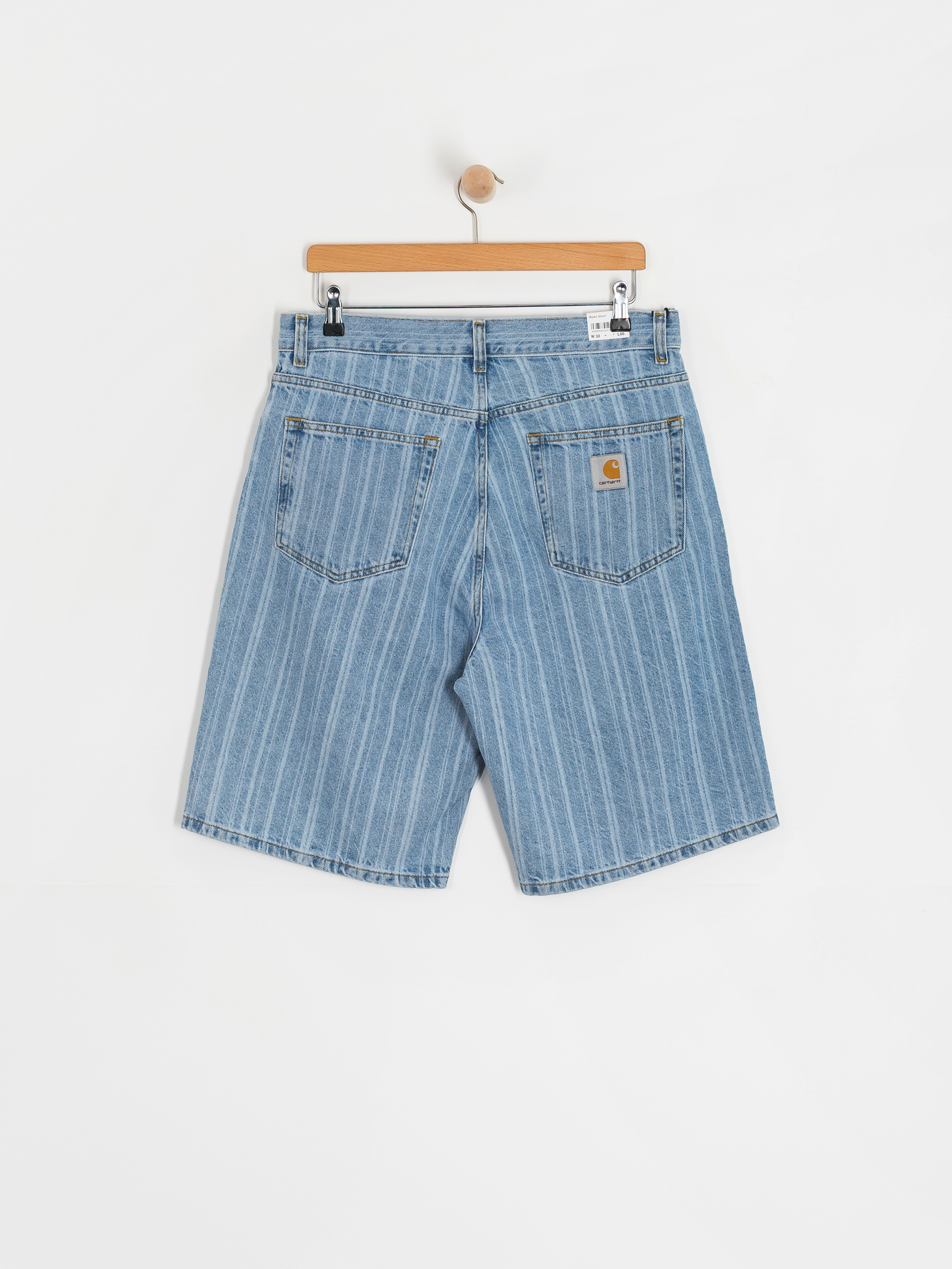 Kraťasy Carhartt WIP Rylan (rylan stripe/blue/stone bleached)