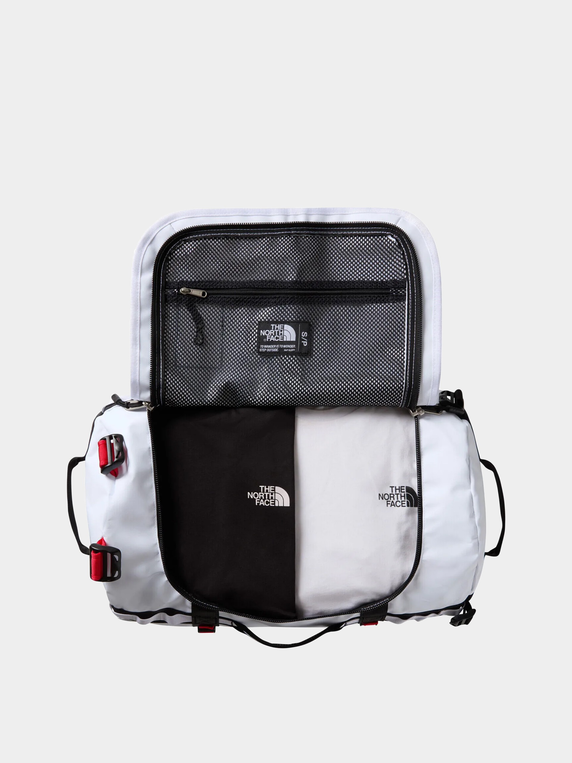 Taška The North Face Base Camp Duffel S (tnf white/tnf black/ele)