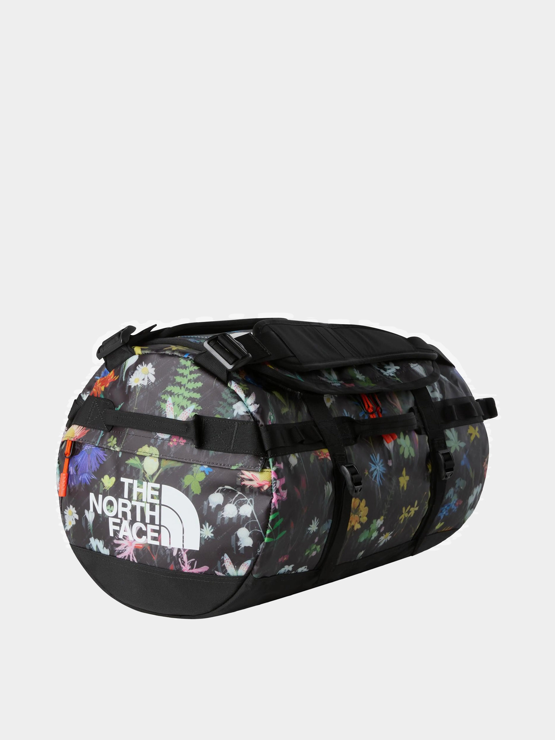 Taška The North Face Base Camp Duffel S (tnf black alpine floral)