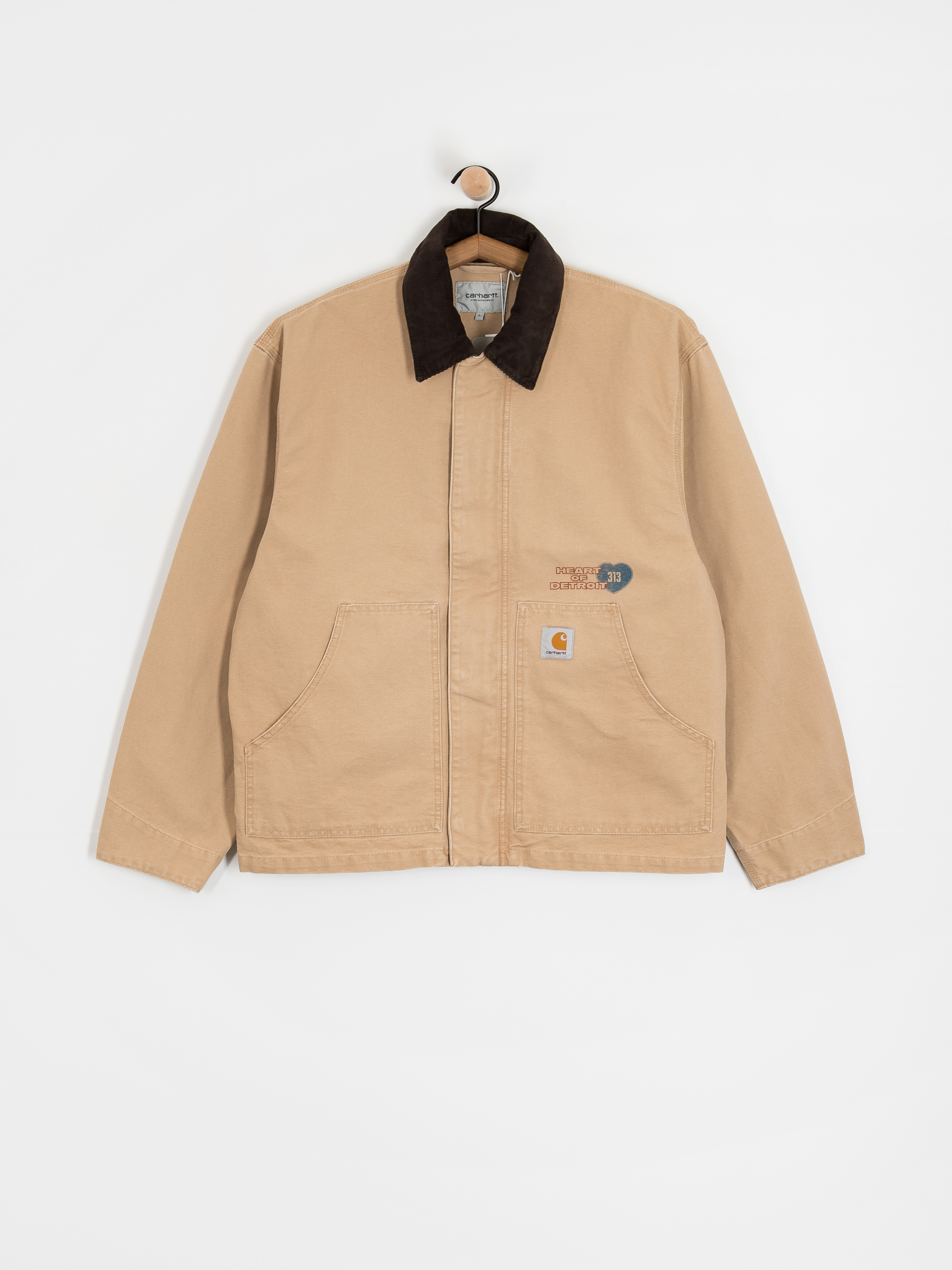 Bunda Carhartt WIP OG Arcan Graphic (dusty h brown/tobacco/heavy stone wash)
