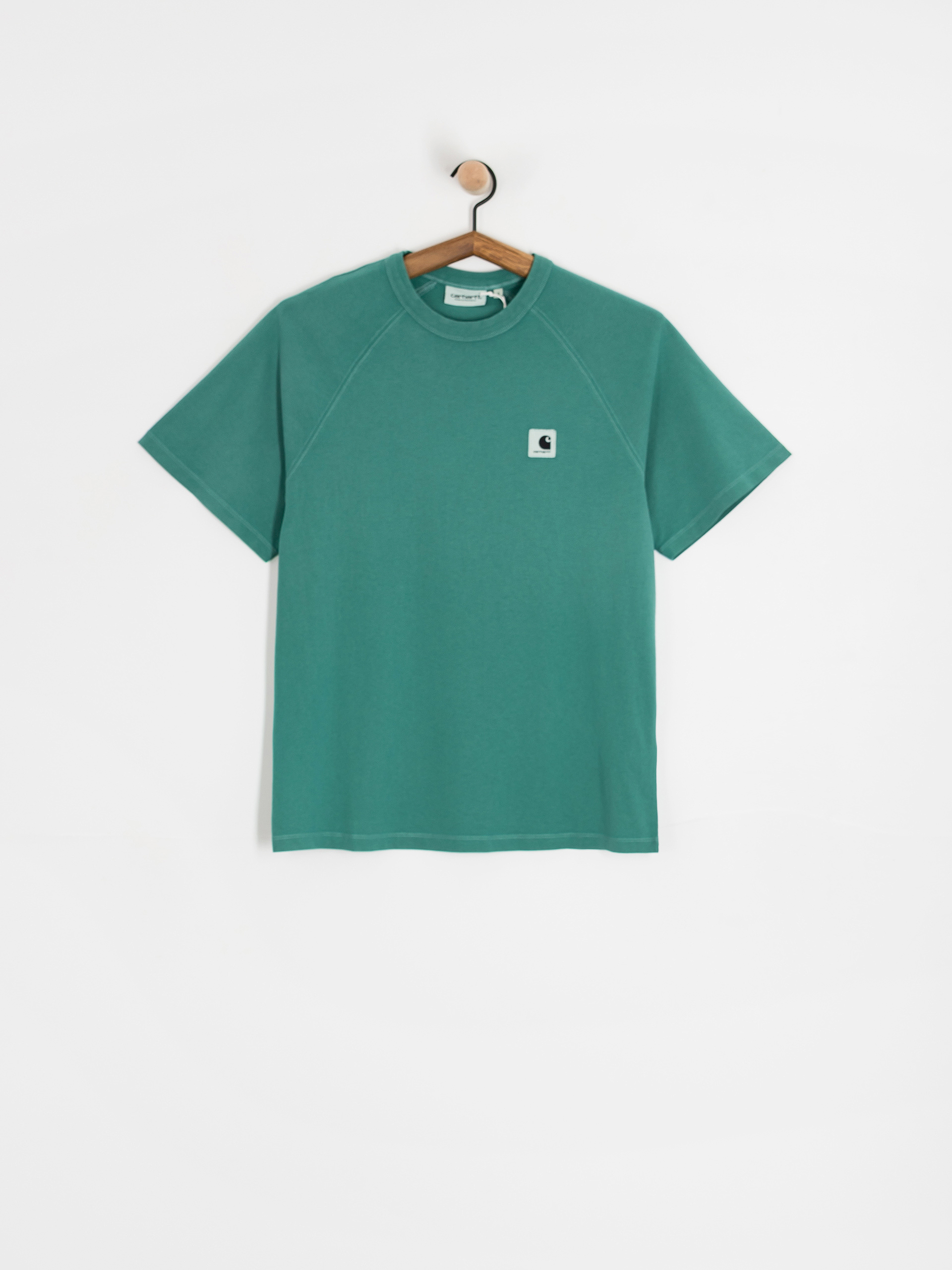 Tričko Carhartt WIP Hudson Wmn (saguaro/chalk wash)