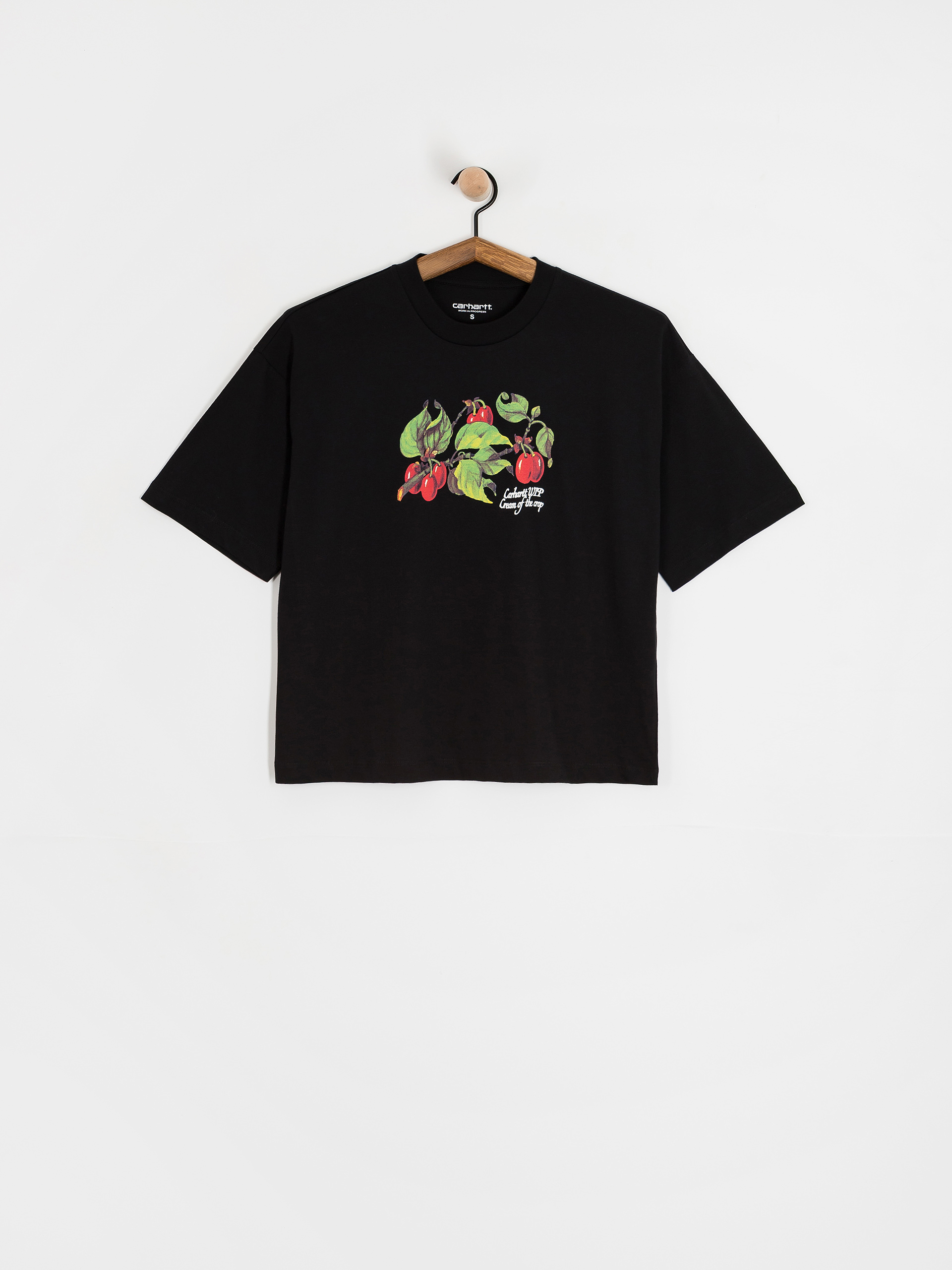 Tričko Carhartt WIP Cream Of The Crop Wmn (black)